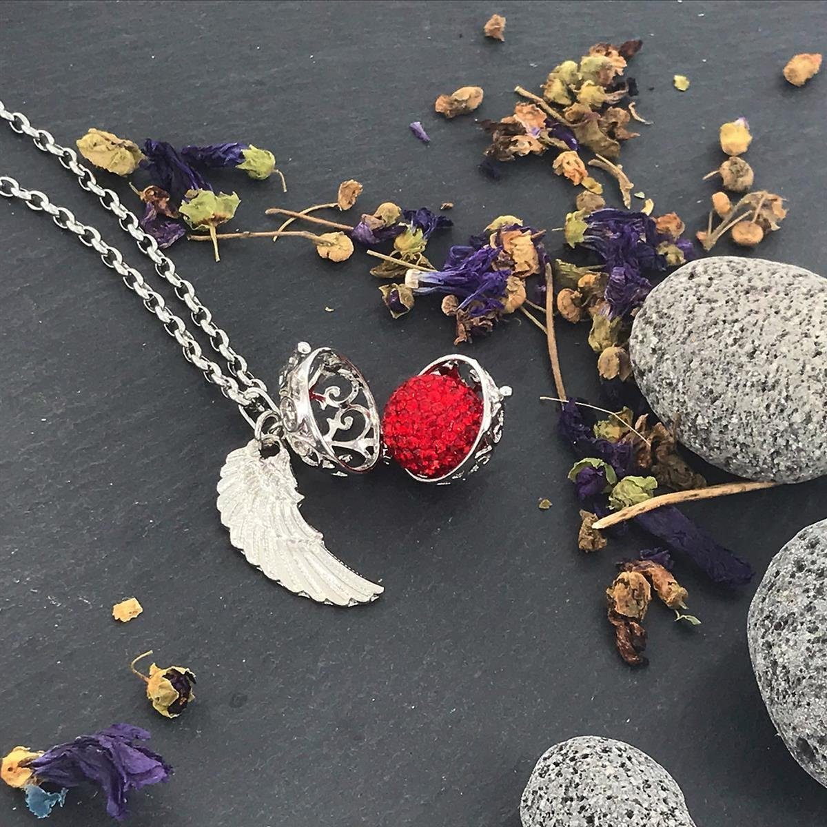 Morella Runder Anhänger Engelsketten (1-tlg), Klangkugel, Ø 16 mm, verschie günstig online kaufen