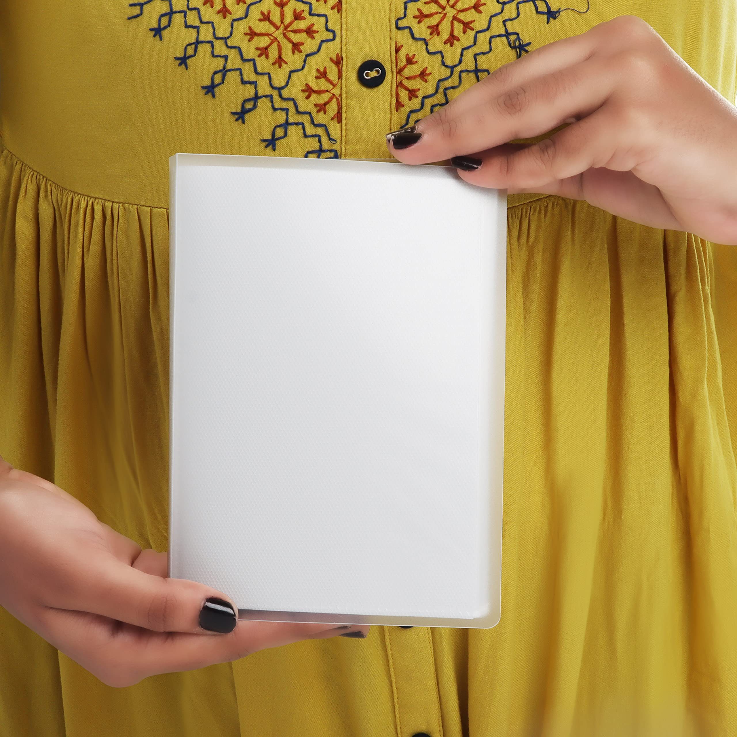 QUARKZMAN 50 Fotohüllen 7x5 Zoll - Säurefrei, Transparent Mit Selbstklebestreifen