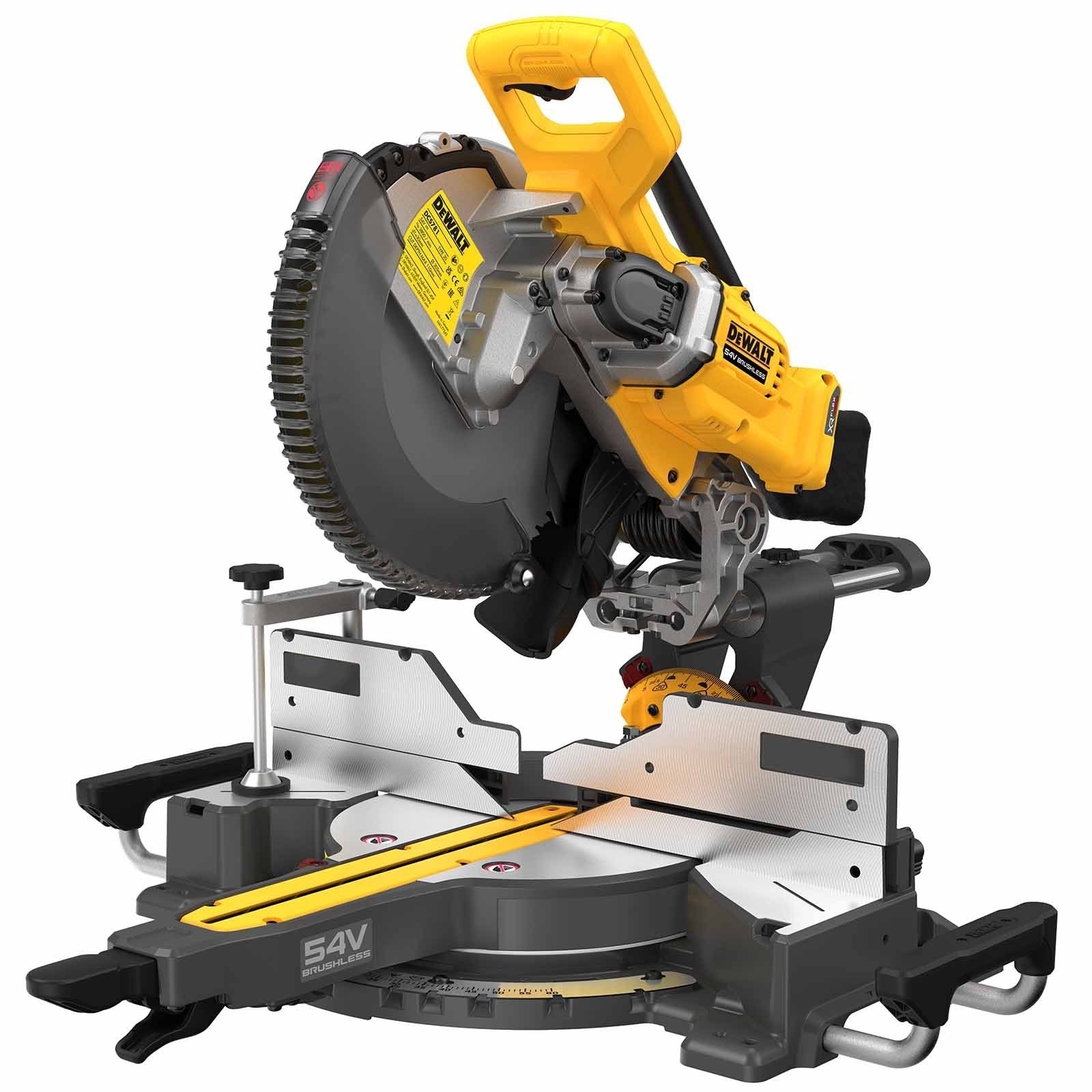 DeWalt Paneelsäge Akku-Paneelsäge DCS781X2-QW Gehrungssäge 305mm + Akkus 9Ah 54V