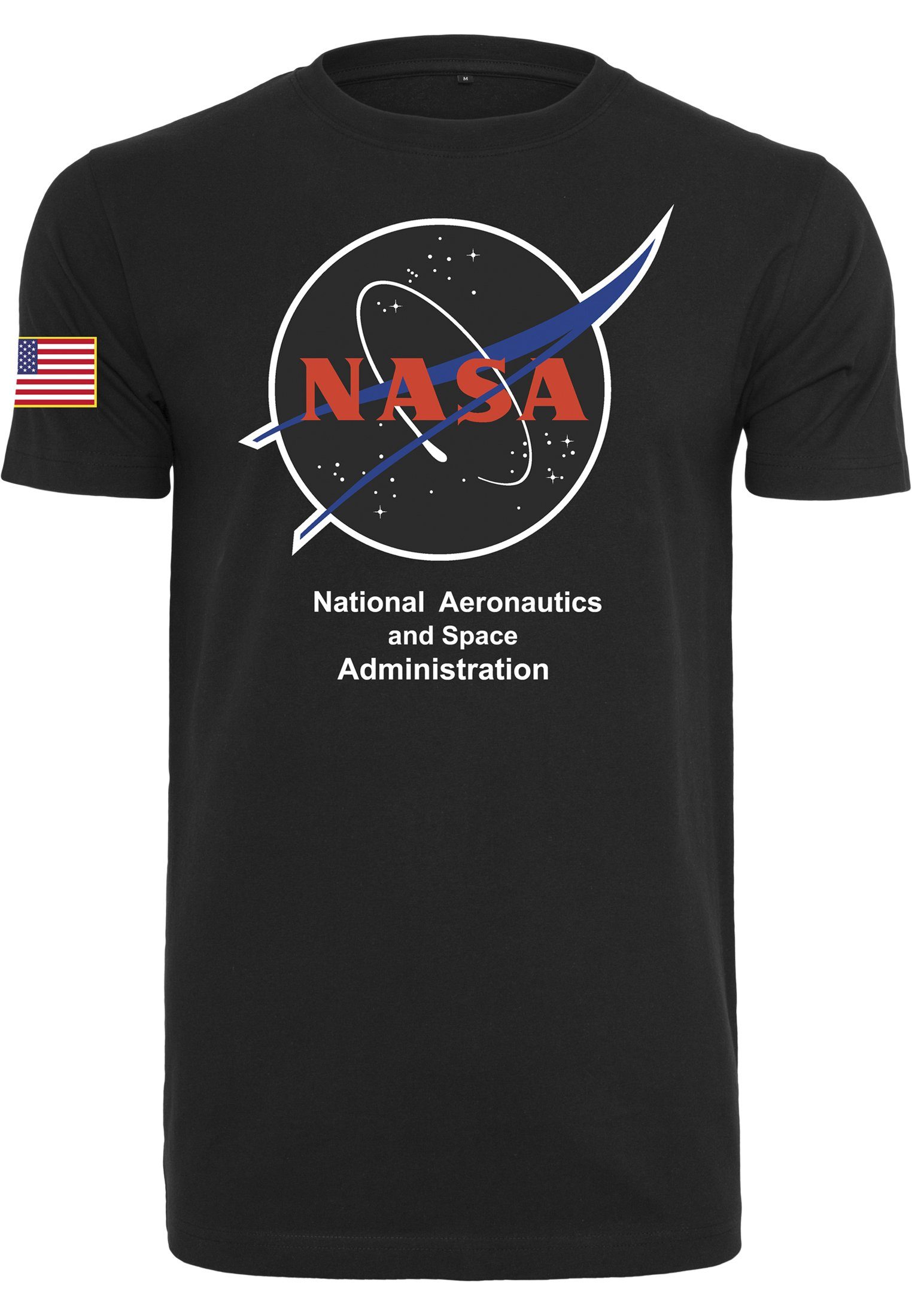 (1-tlg) Insignia Herren Tee Logo Retro NASA MisterTee T-Shirt