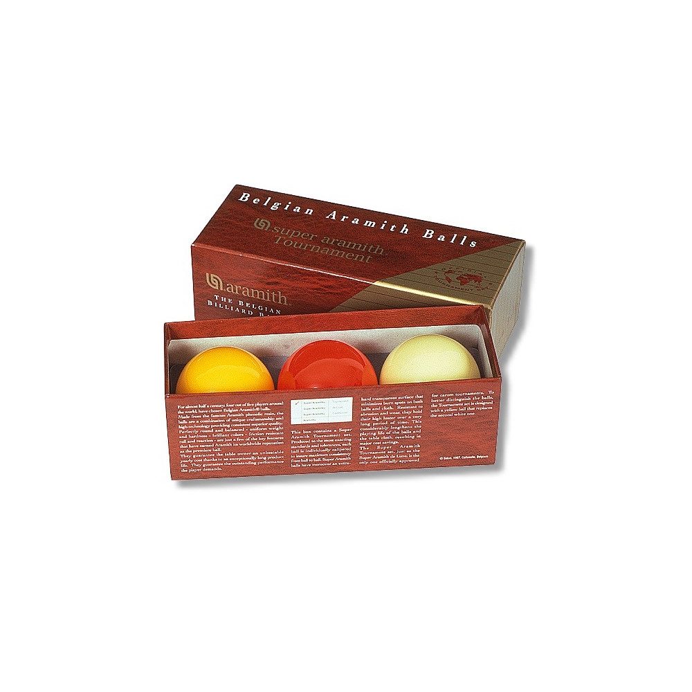 Aramith Billardtisch Aramith Carom Super Tournament 61,5mm Billiardkugeln