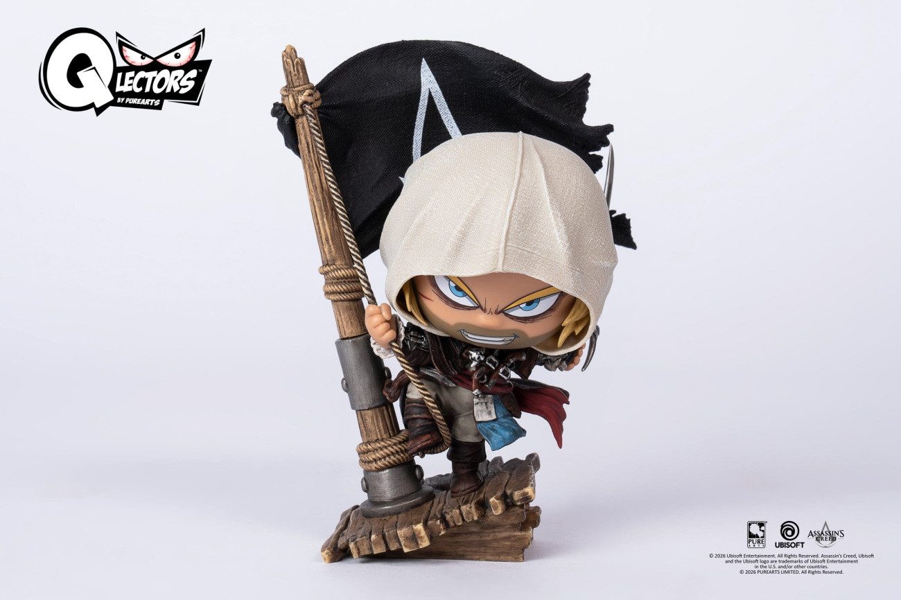 Pure Arts Merchandise-Figur Assassins Creed Qlector Statue Edward 