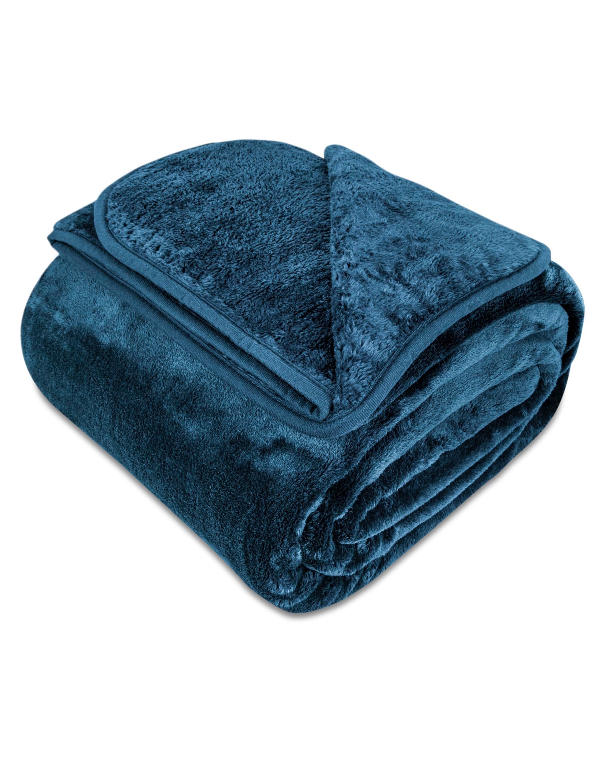 Wohndecke Cashmere Feeling Kuscheldecke weich & flauschig - warme Fleecedec günstig online kaufen