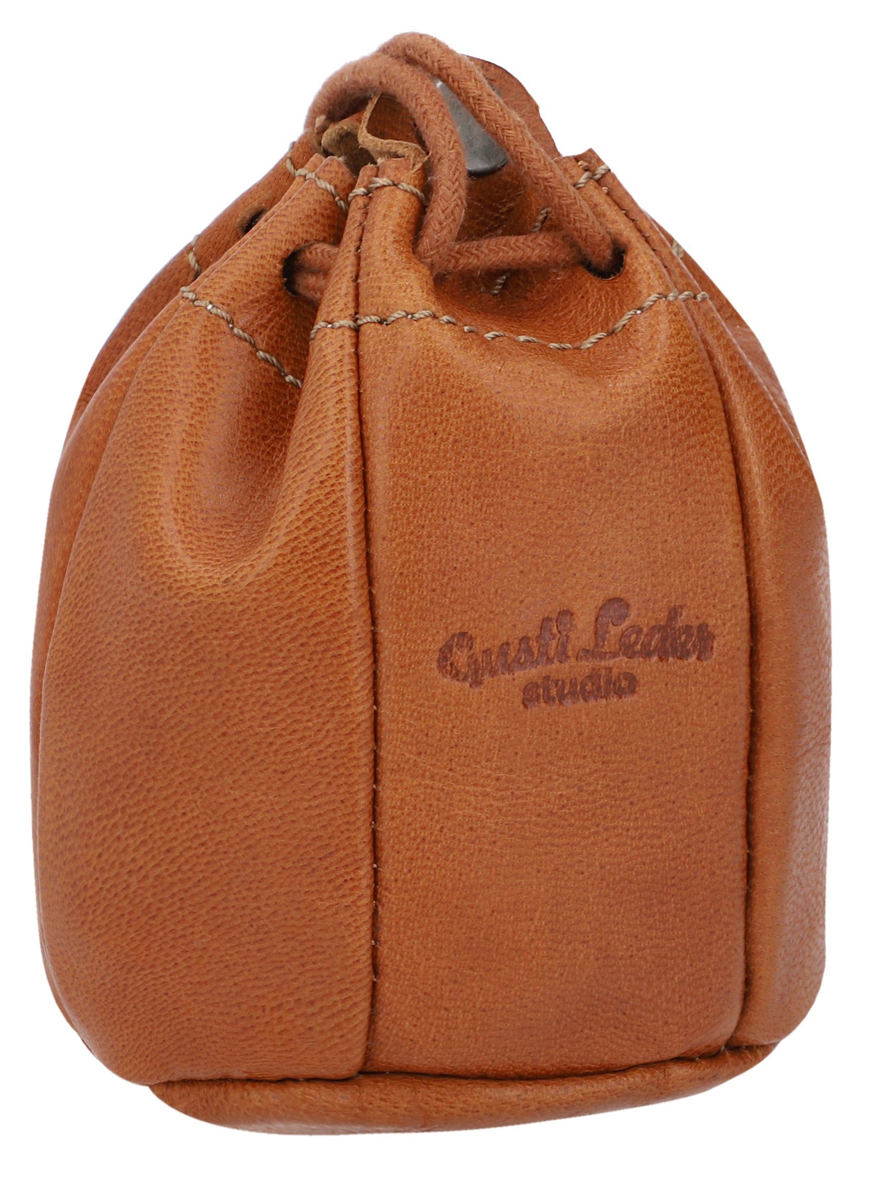 Gusti Leder Aufbewahrungstasche »Tabaktasche Raven«, Tabakbeutel