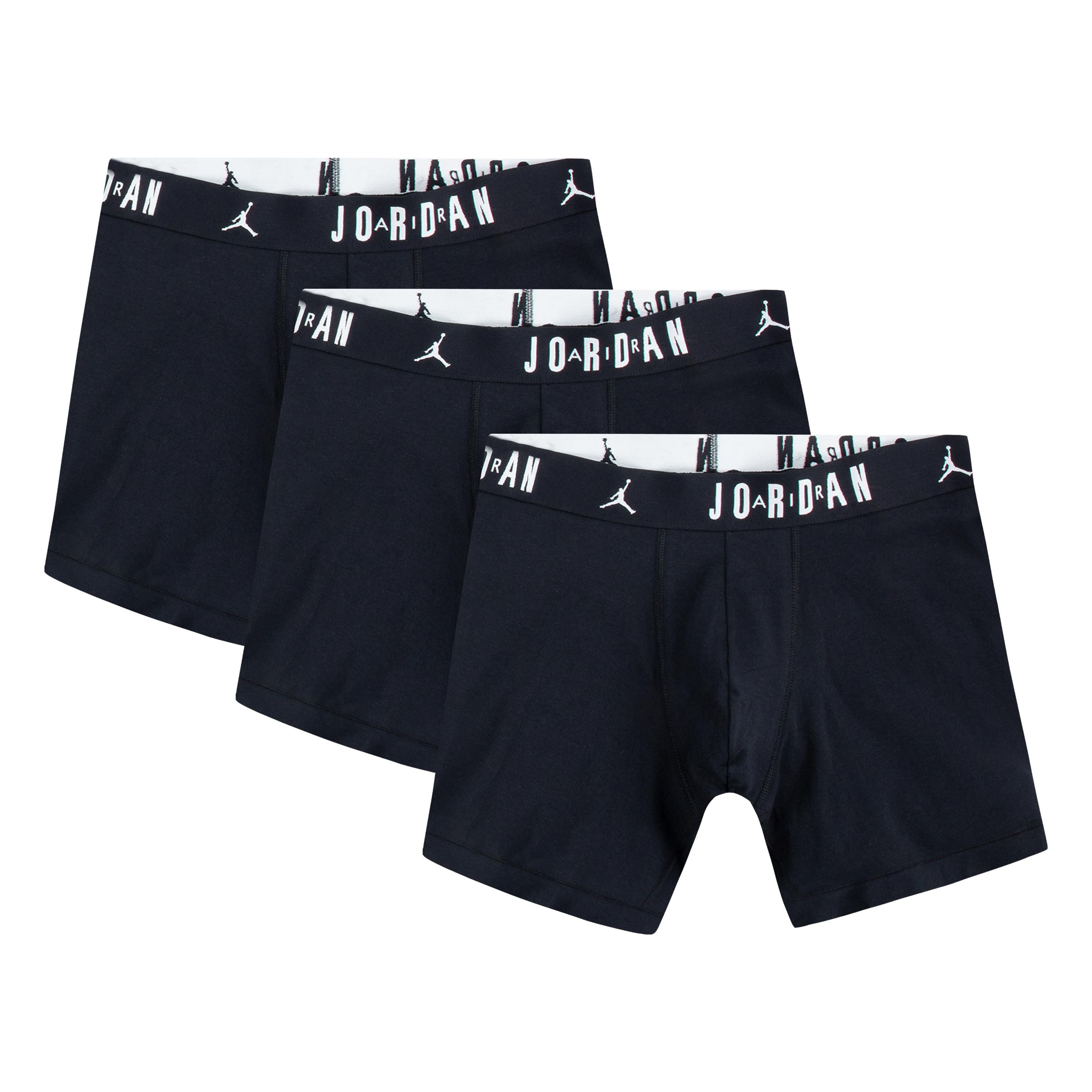 Jordan Боксерские мужские трусы, боксерки JHM FLIGHT COTTON CORE 3PK BB (3-St)