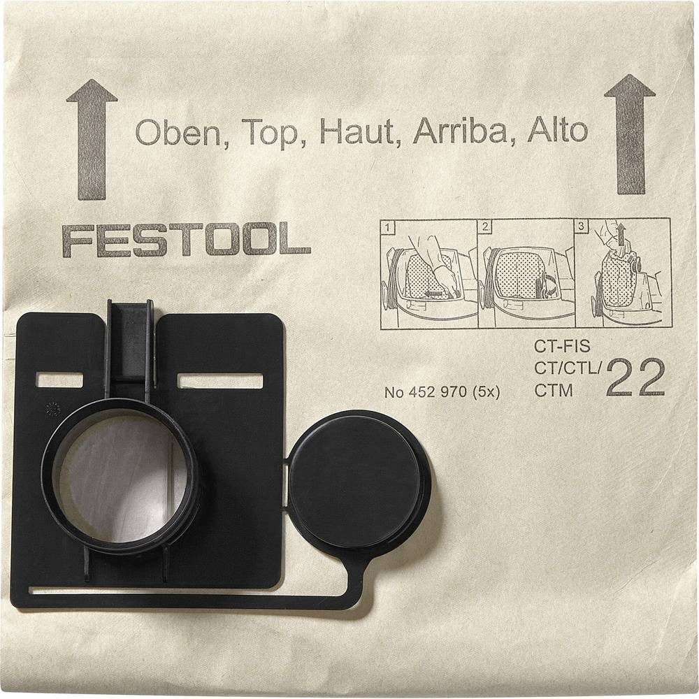 FESTOOL Фільтриbeutel 452970