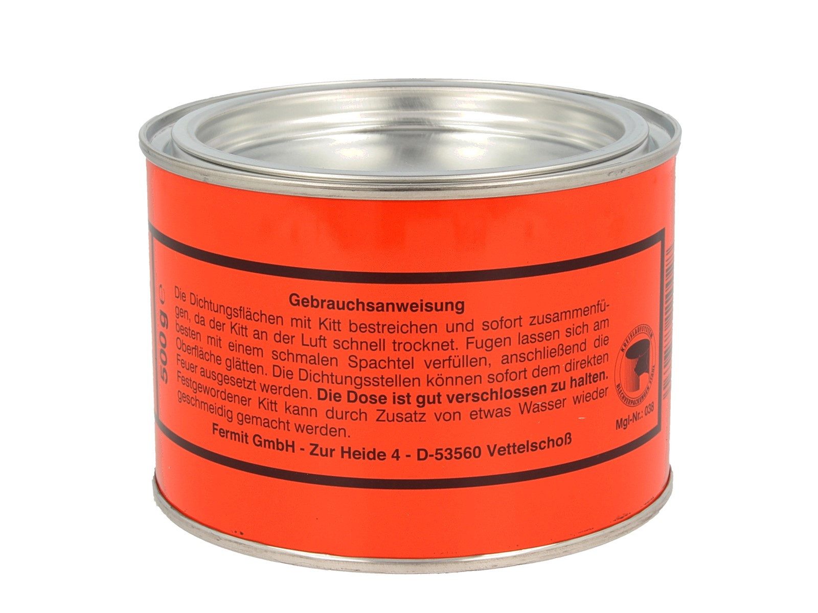 Fermit Dichtstoff Ofenkitt, feuerfester Kesselkitt bis 1000°C - Dose/Kartus günstig online kaufen