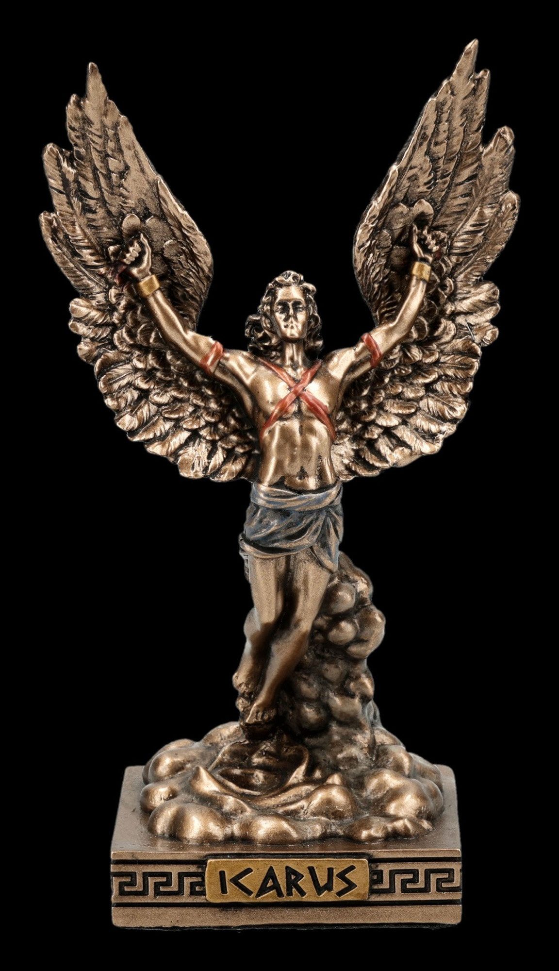 Figuren Shop GmbH Dekofigur Ikarus Figur Griechische Mythologie Statue Sammlerfigur 9.5 cm Deko