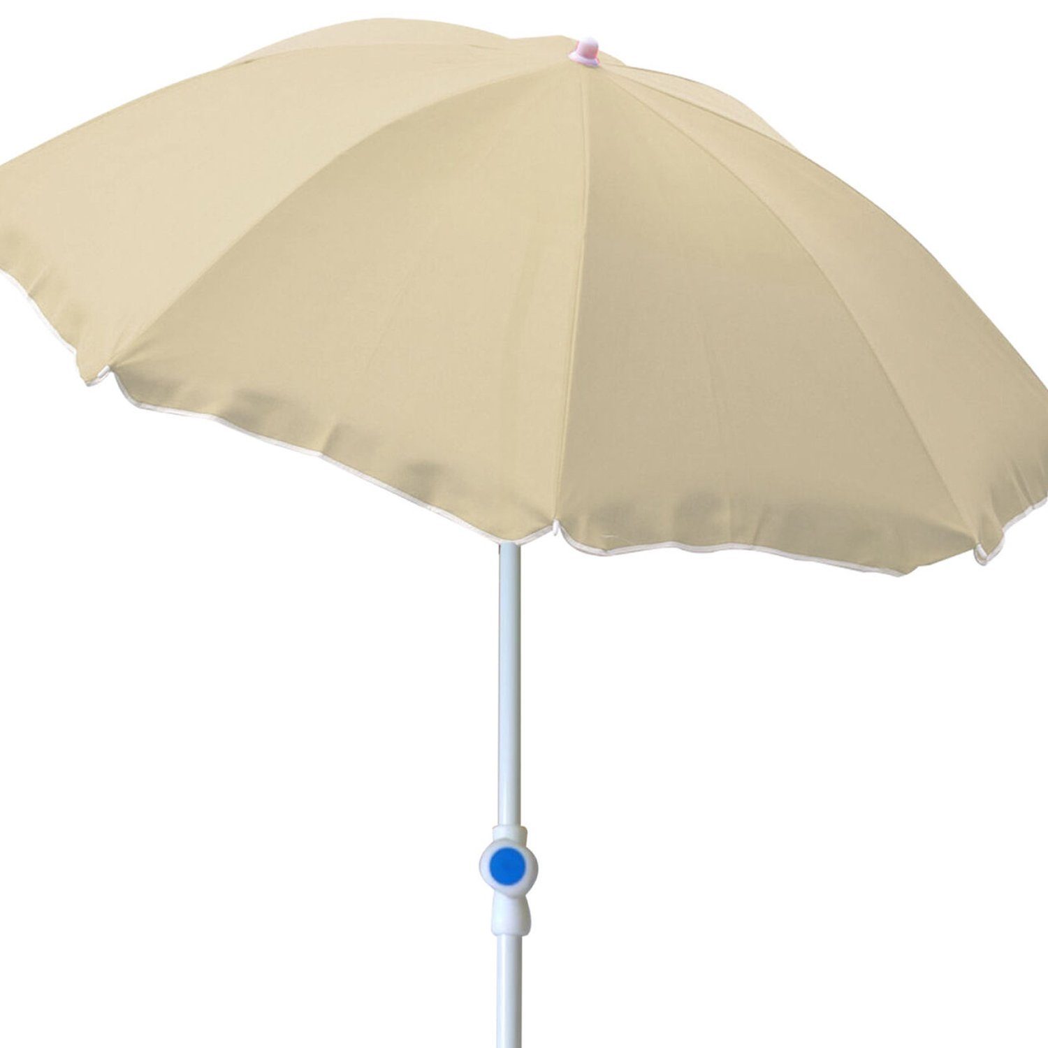 INDA-Exclusiv Ampelschirm Ø2m Sonnenschirm beige Polyester günstig online kaufen