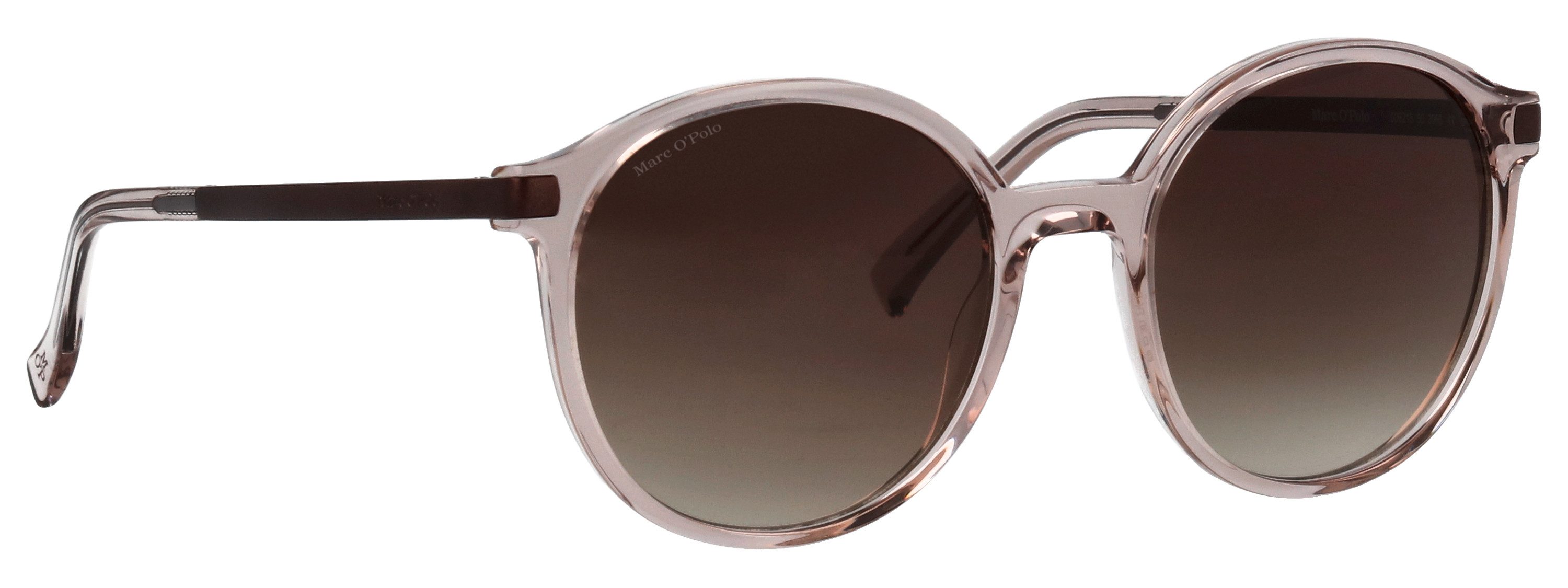 Marc O'Polo Sonnenbrille Modell 506215 Form Pilot, Logoschriftzug auf Bügel, Kombifassung