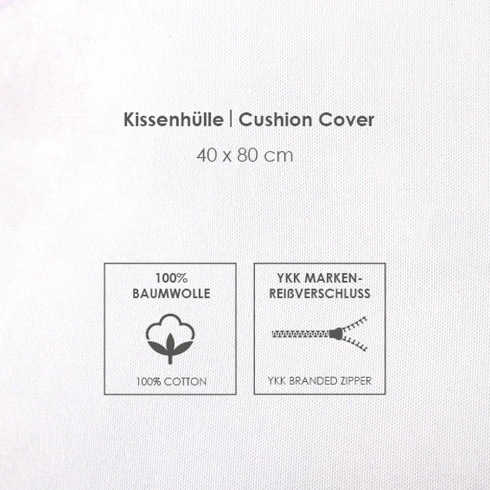 CAMP DAVID Kissenhülle Sea Stripes, (1 Stück), gewebtes Label – Bild 2 von 2
