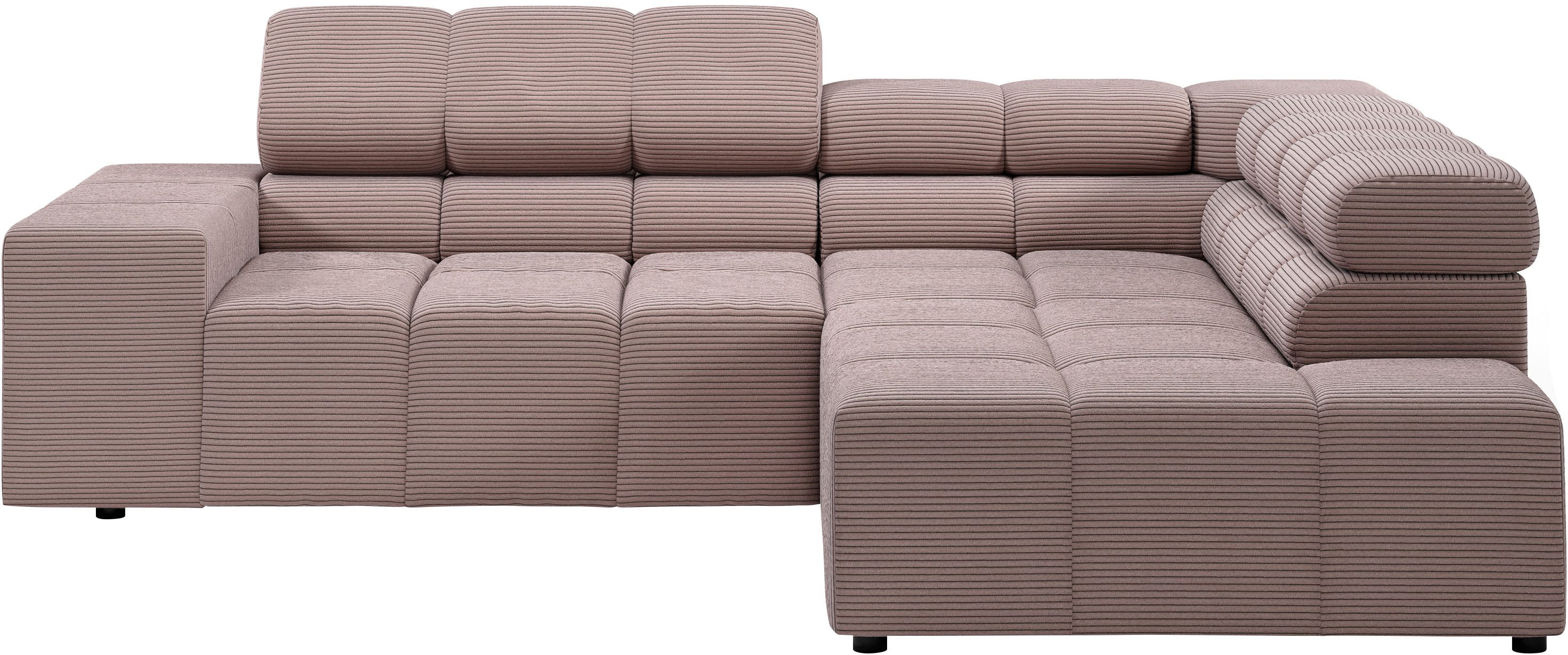 INOSIGN Ecksofa Ancona, incl. Kopfteilverstellung + günstig online kaufen