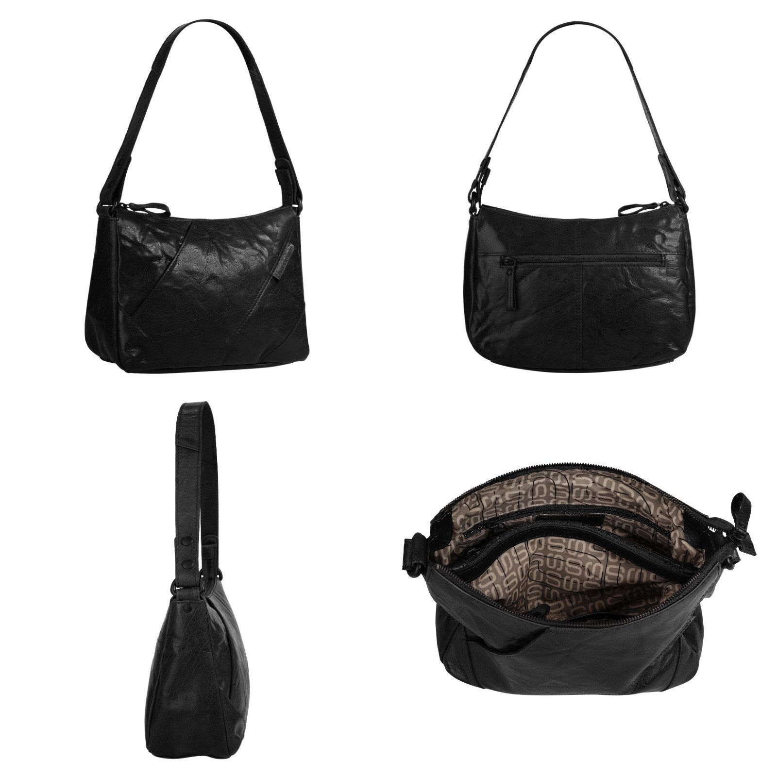 Spikes & Sparrow Umhängetasche, echt Leder günstig online kaufen