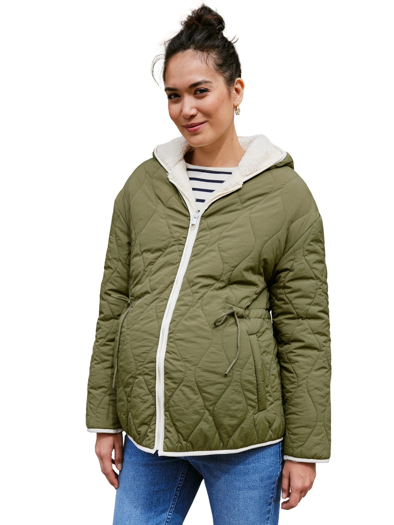 Umstandsjacke Wendbare Umstandsjacke / Tragejacke