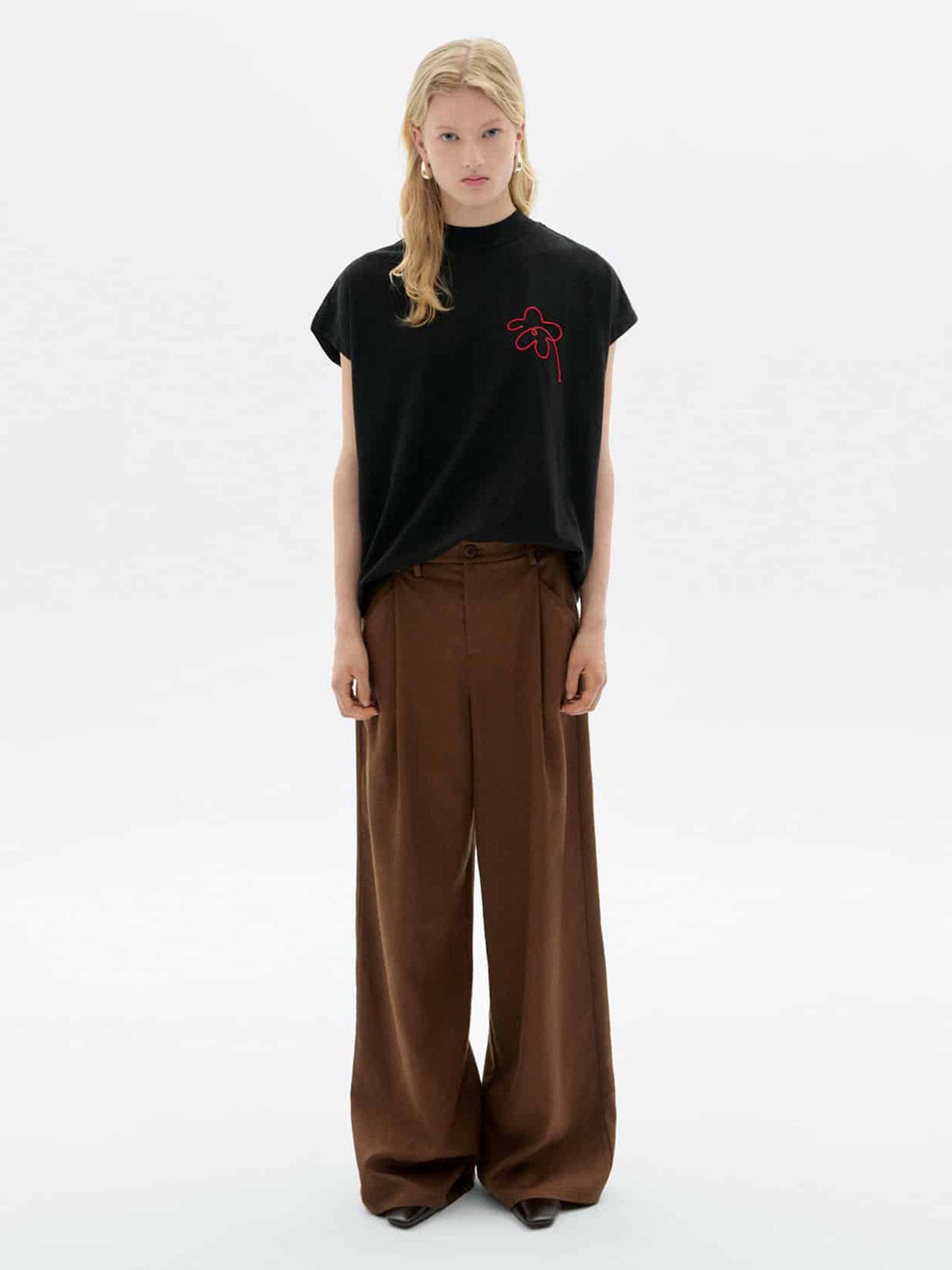 Thinking Mu T-Shirt Flower Cord Volta T-Shirt