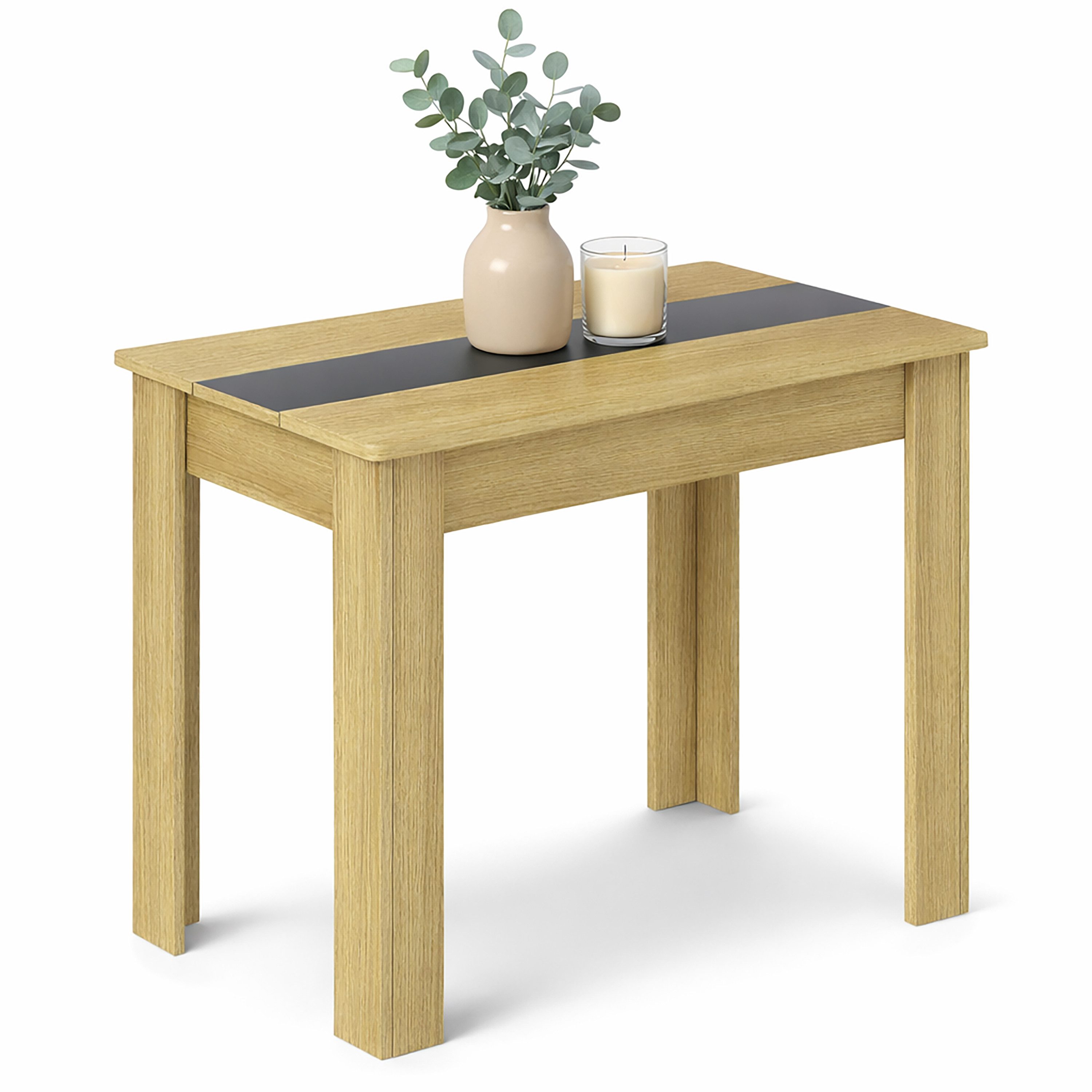 VCM Esstisch Disalo Küchentisch B. 80 x T. 50 x H. 75 cm, Essecke mit 4 Sitzplätzen