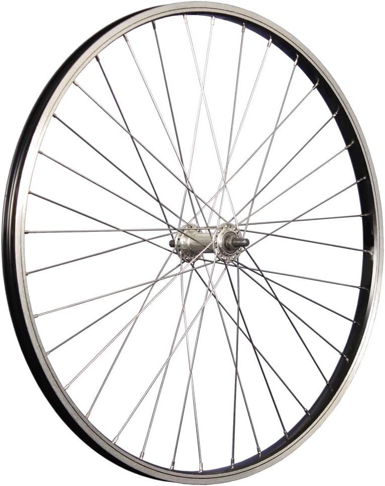 Talson Fahrrad-Laufrad 26 Zoll Aluminium Kastenfelge Vorderrad Vorderfelge mit Muttern