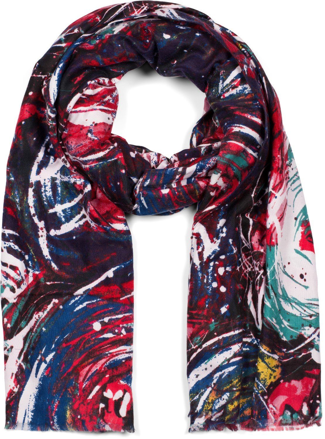 Stylebreaker Schal Schal Mit Buntem Wirbel Muster Schal Mit Buntem Wirbel Muster Online Kaufen Otto