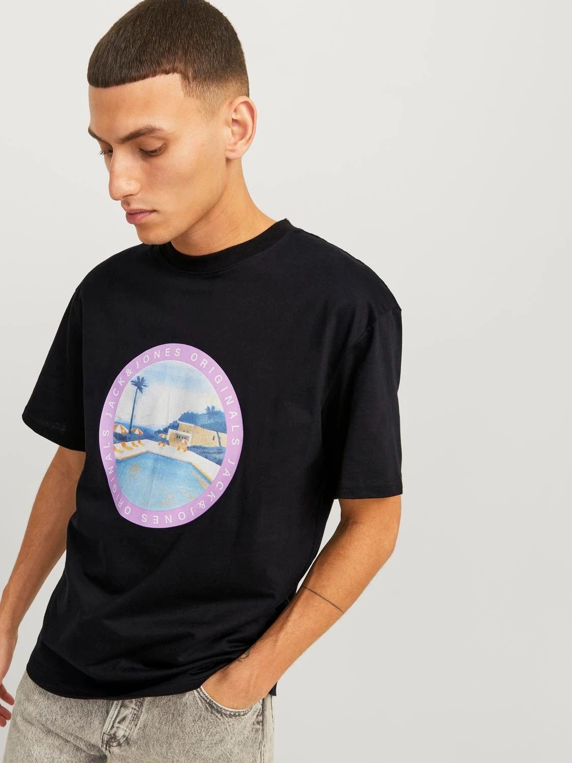 Jack & Jones Kurzarmshirt JORTAMPA GRAPHIC günstig online kaufen