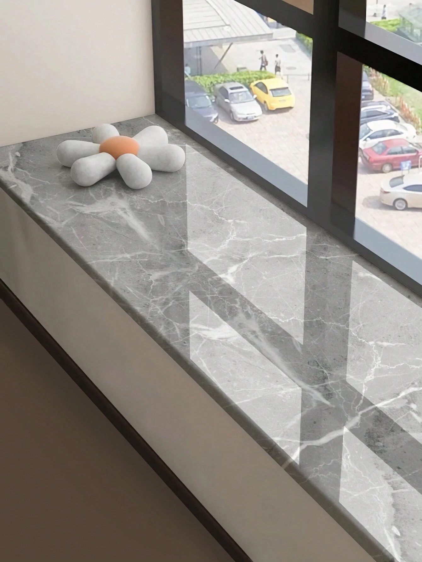 HomeBella Mustertapete wasserfester Wandaufkleber abziehbare feuchtigkeitsbeständige Tapete, 60cm Breite