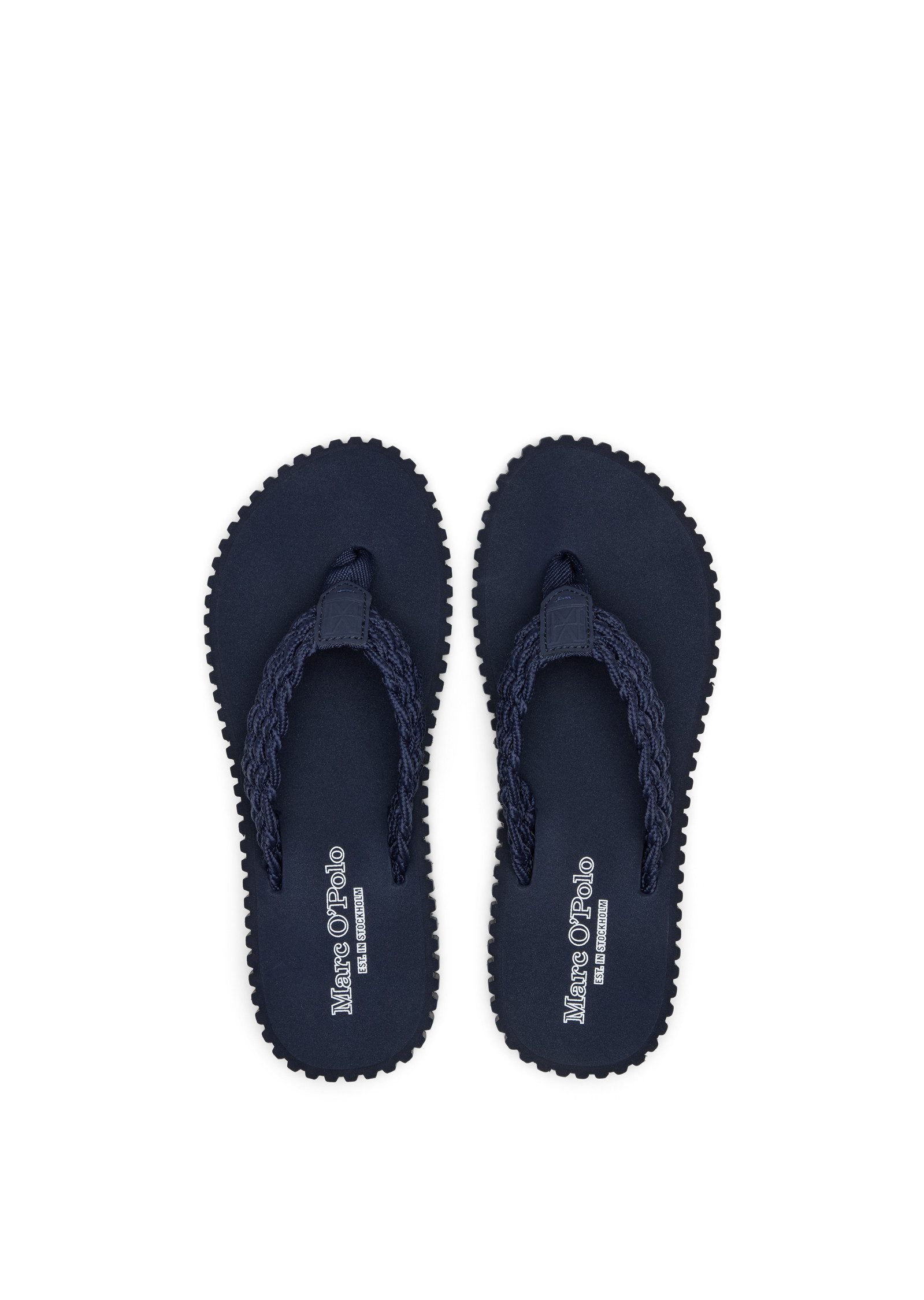 Marc O'Polo Sandy Zehentrenner Sommerschuh, Strandschuh, Flat mit weichem Zehengreifer