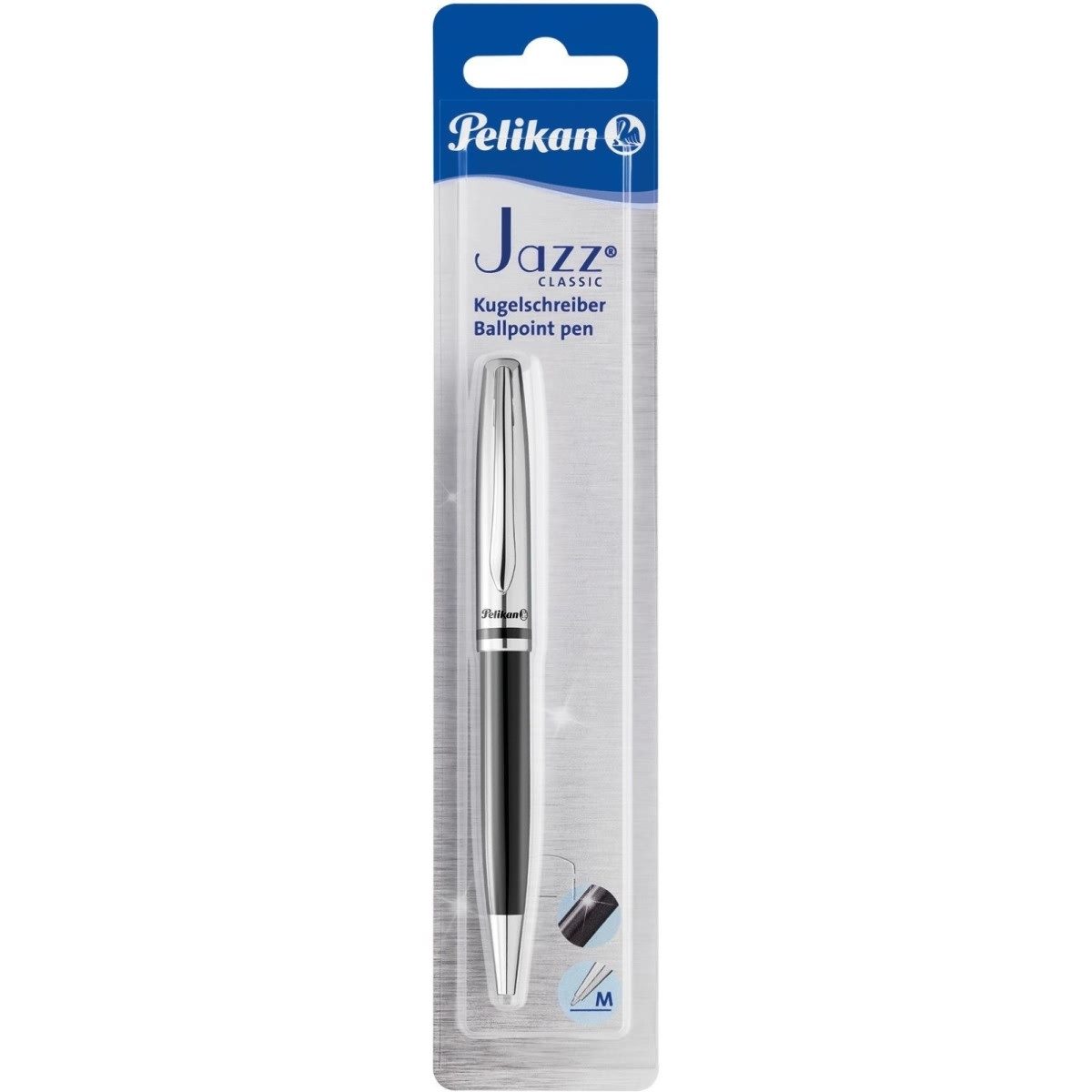 Pelikan Kugelschreiber Kugelschreiber Jazz Classic schwarz Blister