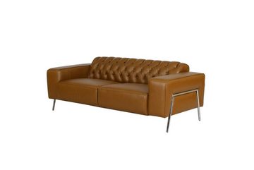 Salottini Polstergarnitur Chesterfield Vintage Janny Deluxe Sofagarnitur 3/2/1, (3-tlg)