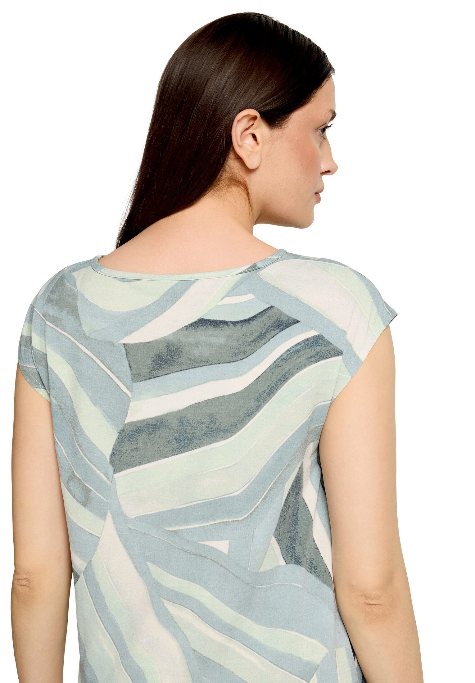 Betty Barclay Kurzarmshirt Damen mit Gummizug (1-tlg)