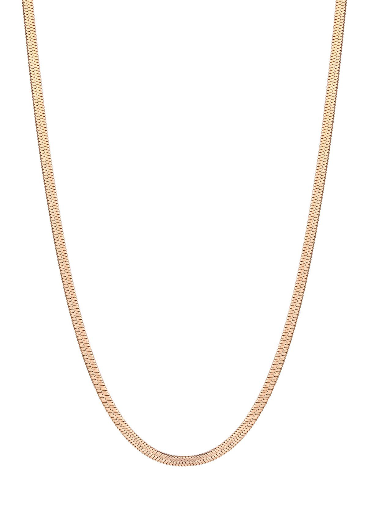Hey Happiness Collier Schlangenkette Edelstahl Damen, 18K Roségold vergolde günstig online kaufen