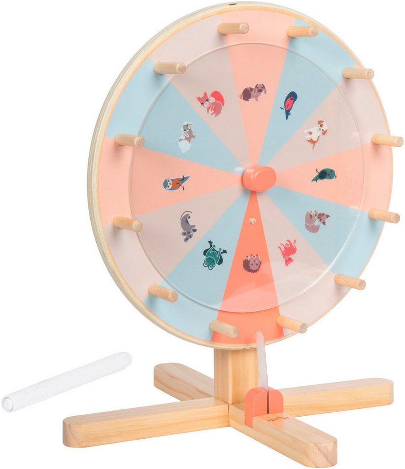 Small Foot Spiel Glücksrad Garden Buddies, Familienspiel