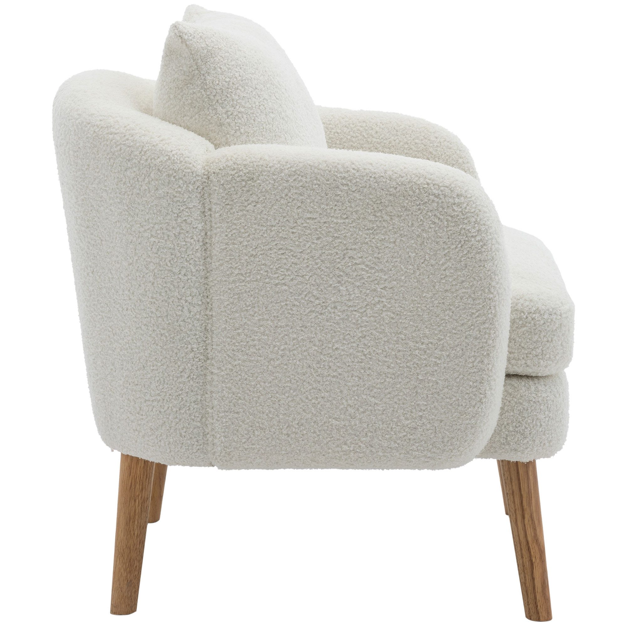 SOFTWEARY TV-Sessel (1-St), Polstersessel, Einzelsessel, Teddyplüsch