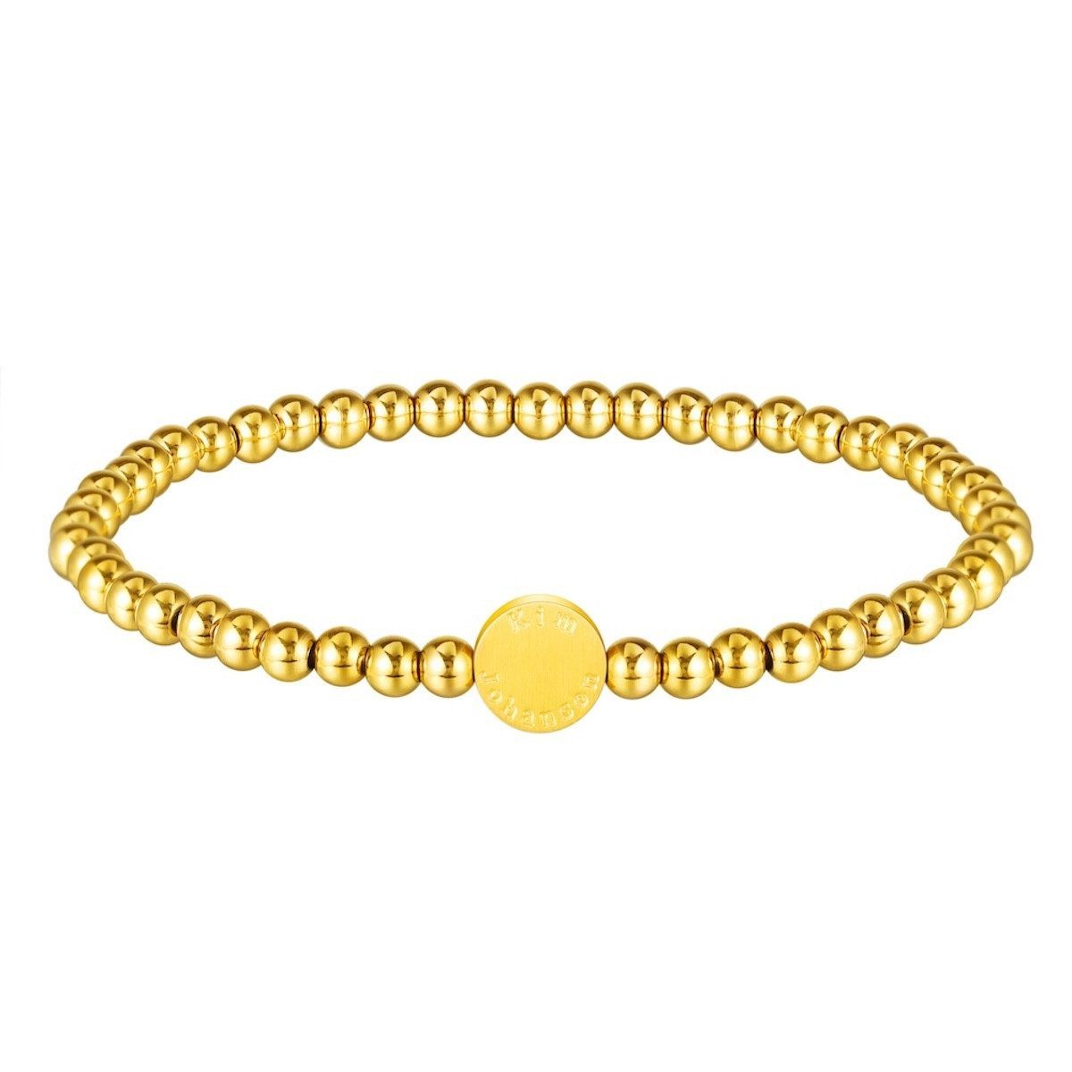 Kim Johanson Armband Essence aus Edelstahl (1-tlg), Zugarmband mit 4 mm Per günstig online kaufen