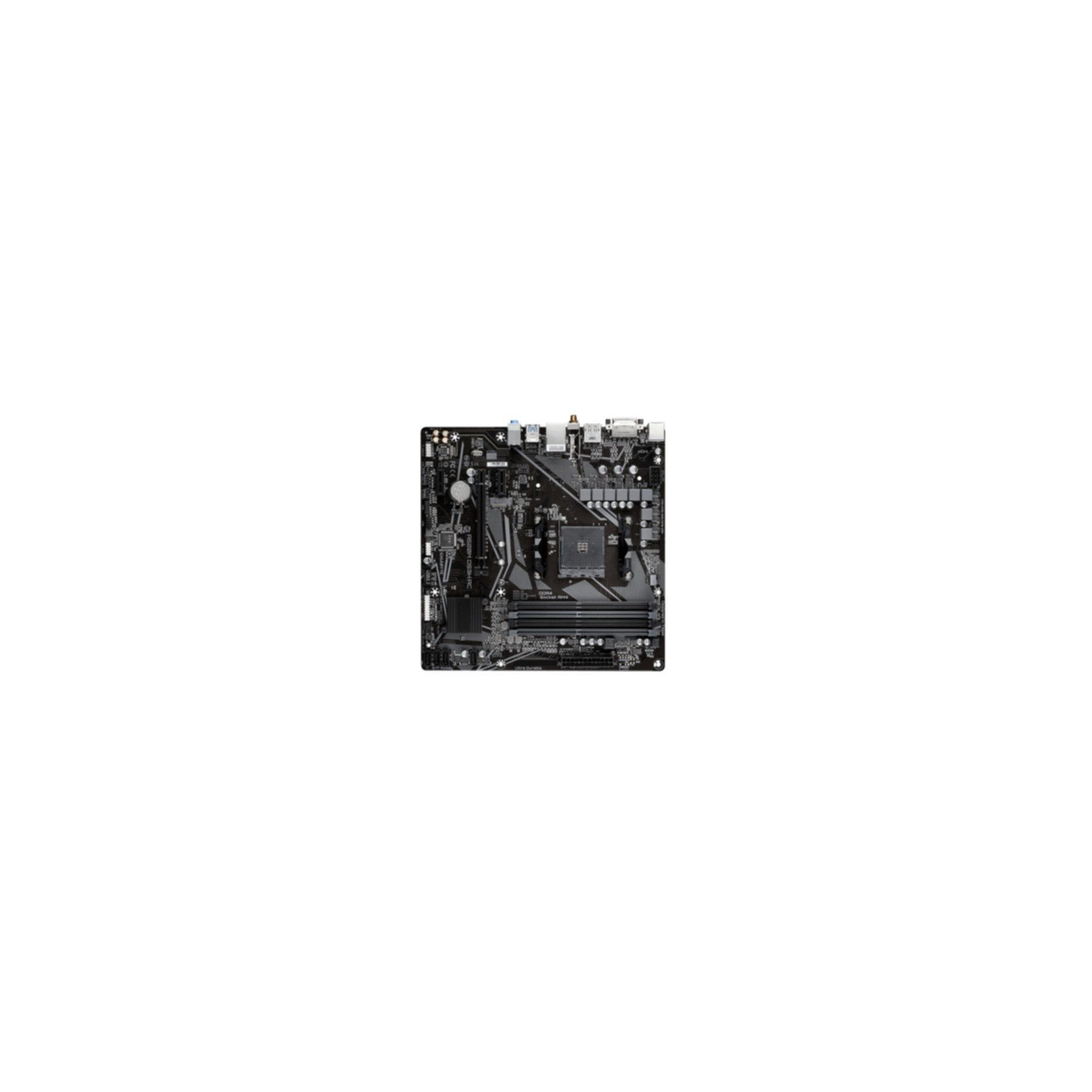 Gigabyte A520M DS3H AC Mainboard - AMD Ryzen 5000 Serie CPUs, 5+3 Phasen VRM, b Mainboard