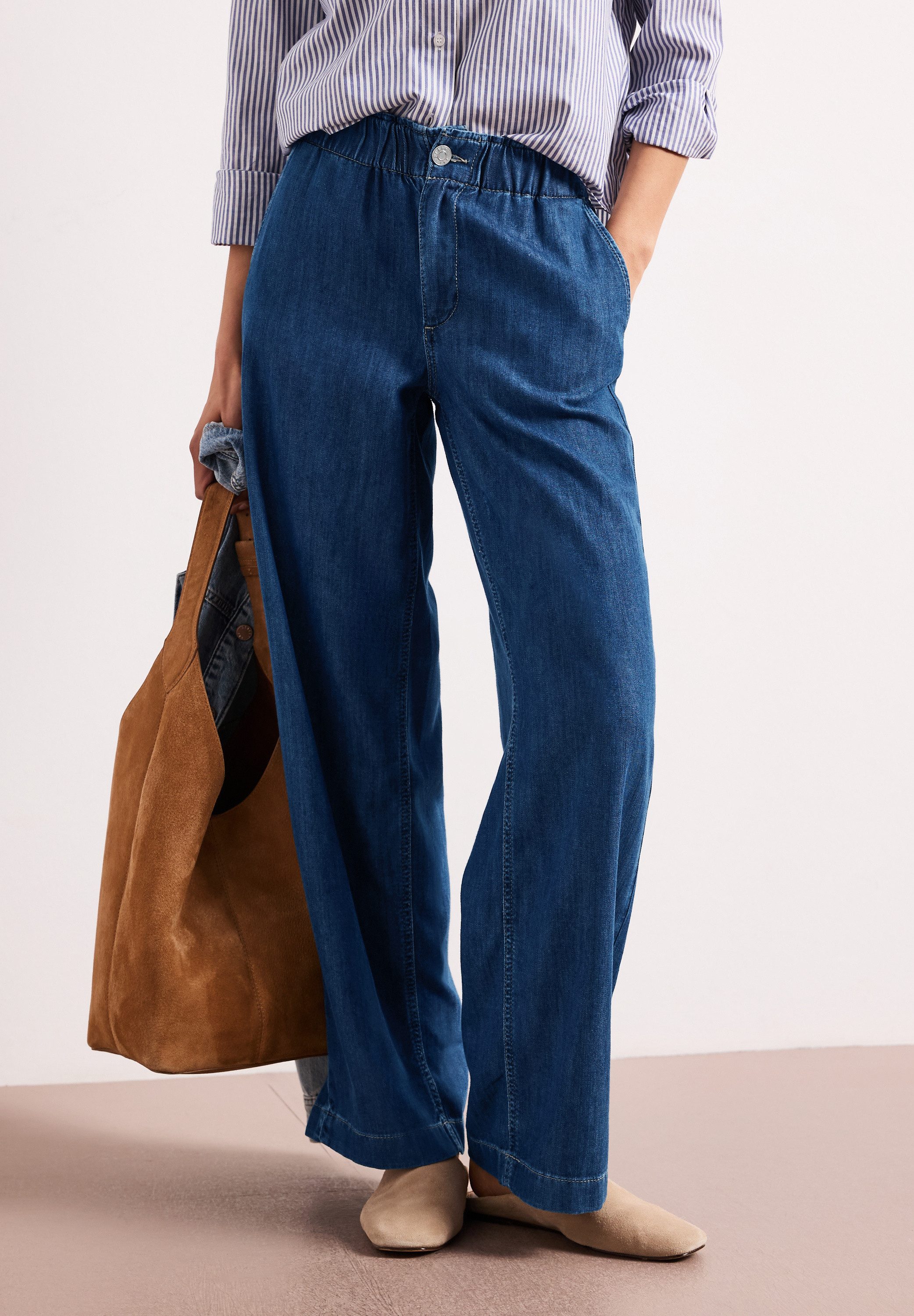 STREET ONE Loose-fit-Jeans mit Wide Legs – Bild 2 von 5