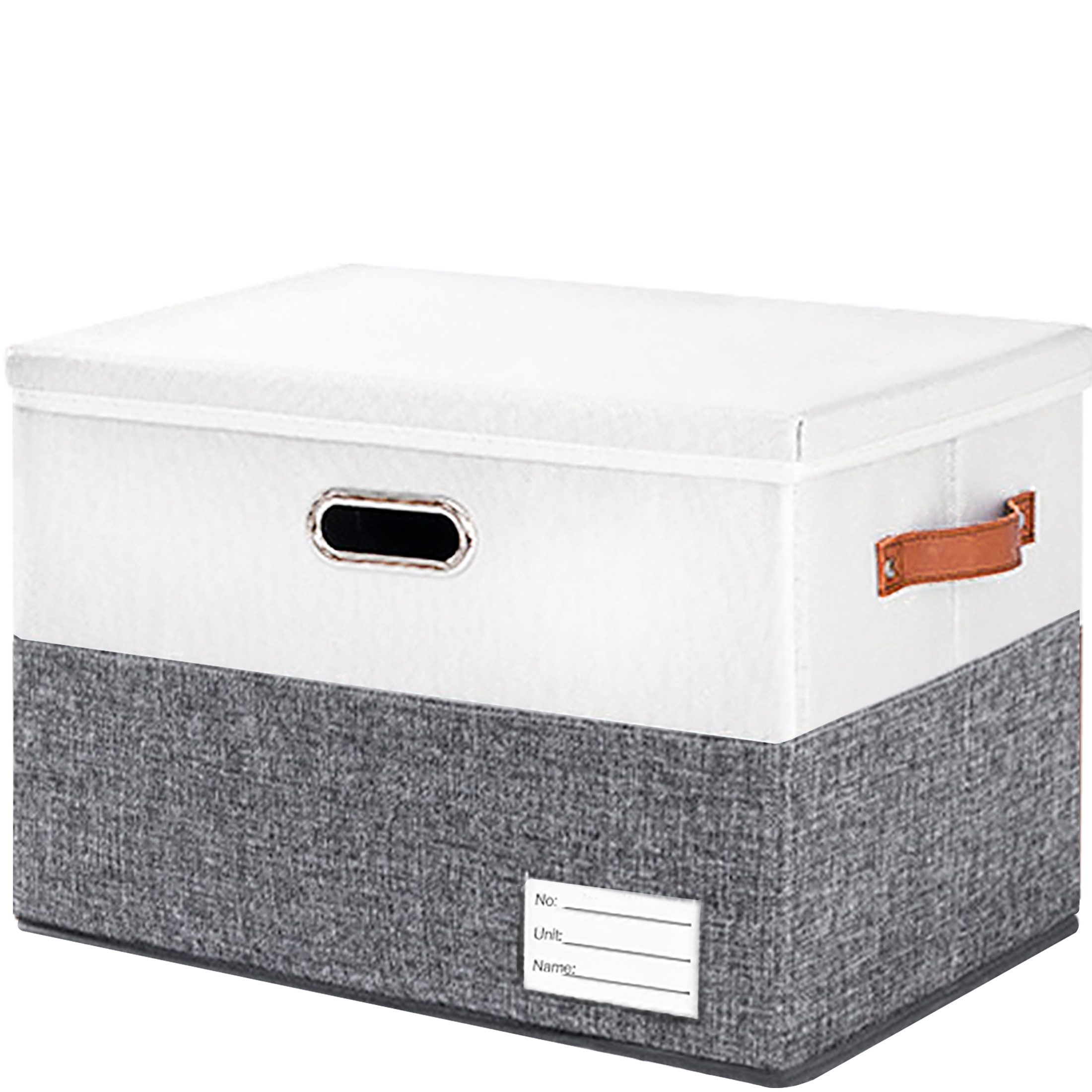 Luckice Aufbewahrungsbox 43*30*30cm Aufbewahrungskorb 40L mit Deckel Groß,G günstig online kaufen