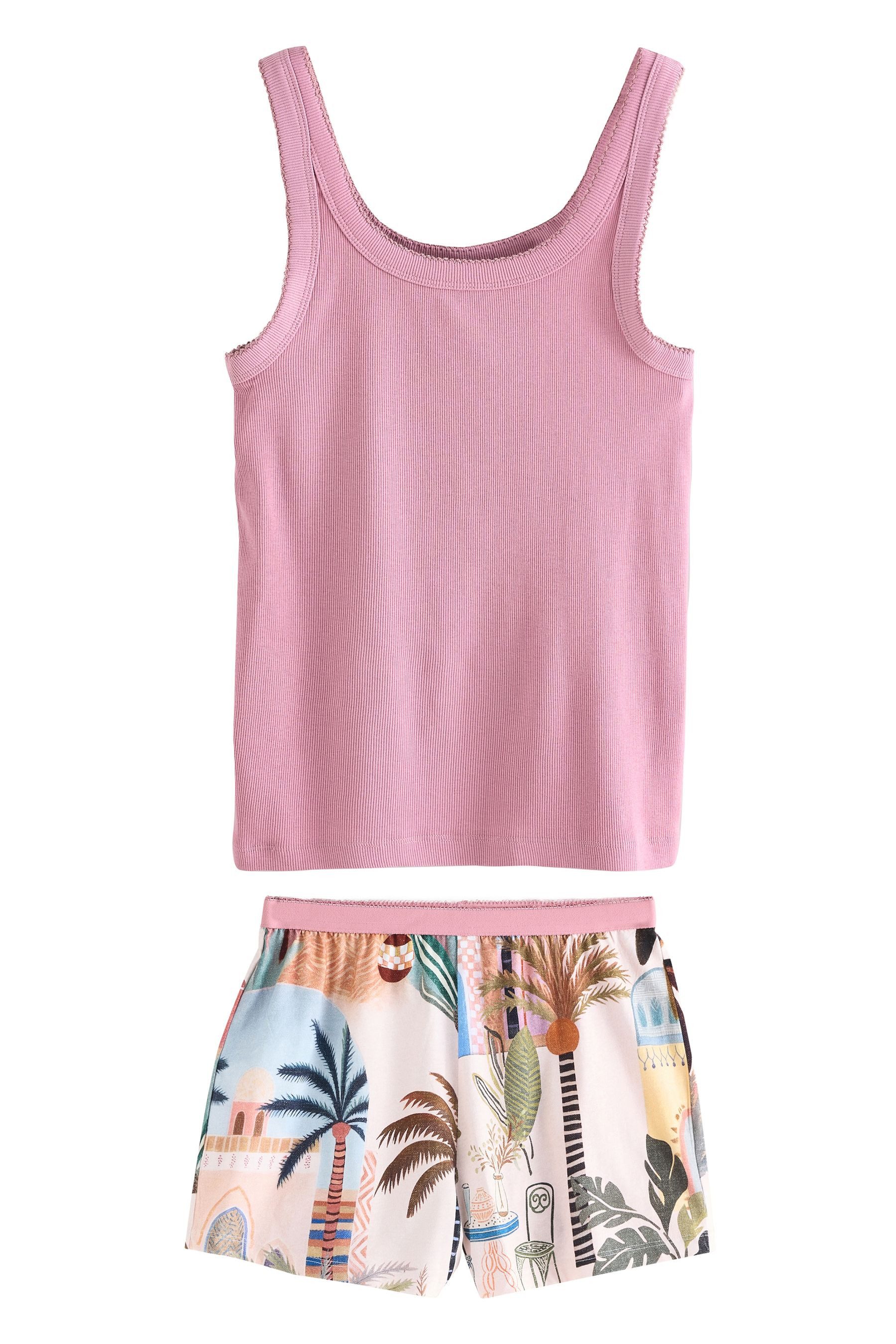 Next Pyjama Geripptes Pyjama-Set mit Top günstig online kaufen