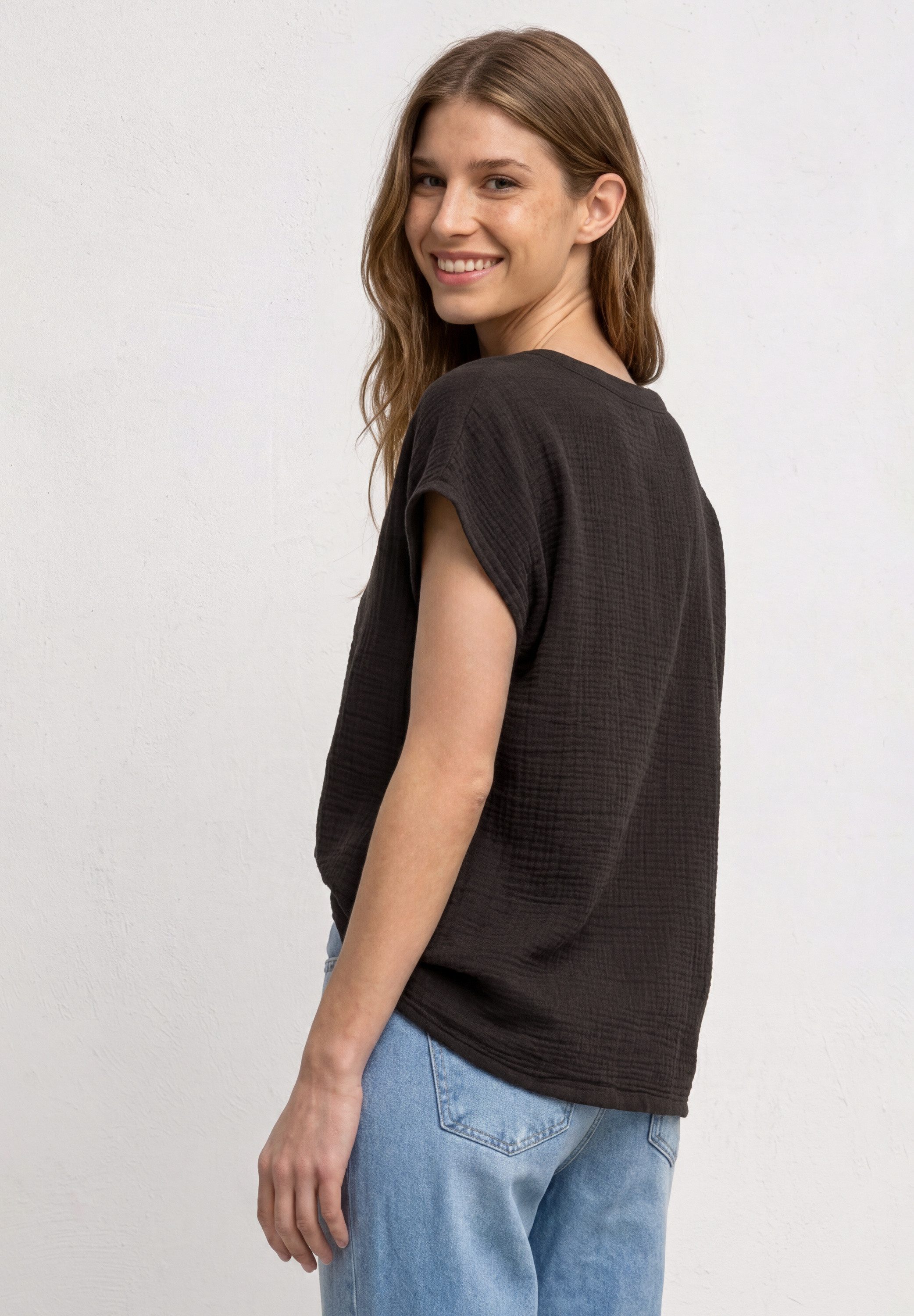 STREET ONE Blusenshirt aus reiner Baumwolle – Bild 2 von 5