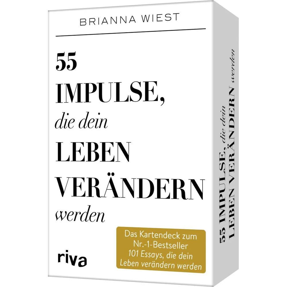 Riva Spiel 55 Impulse, die dein Leben verändern werden - Das Kartendeck zum... von Riva