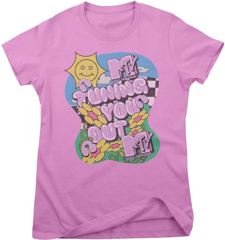 MTV T-Shirt MTV Tuning You Out Girly Tee