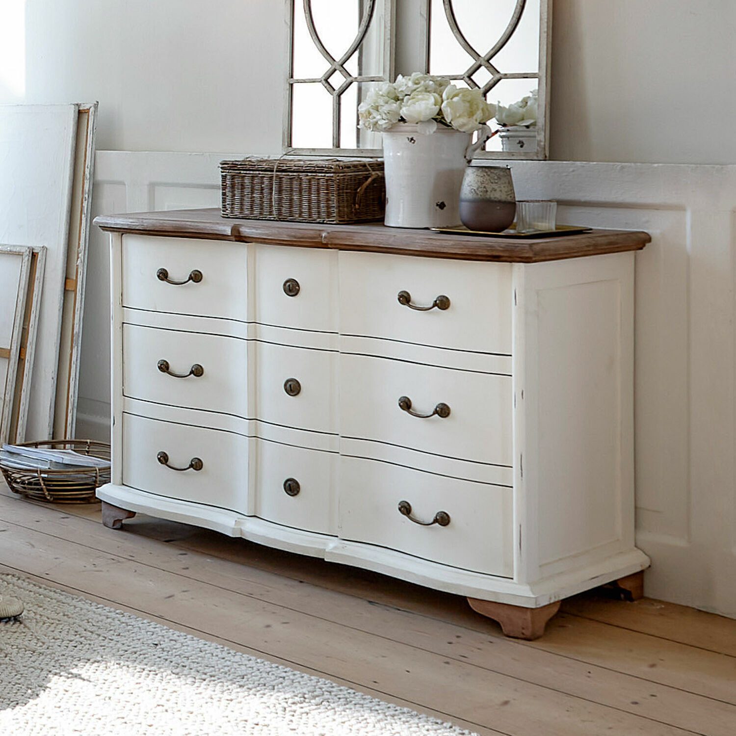 Mirabeau Kommode Kommode Aiguillon creme/braun
