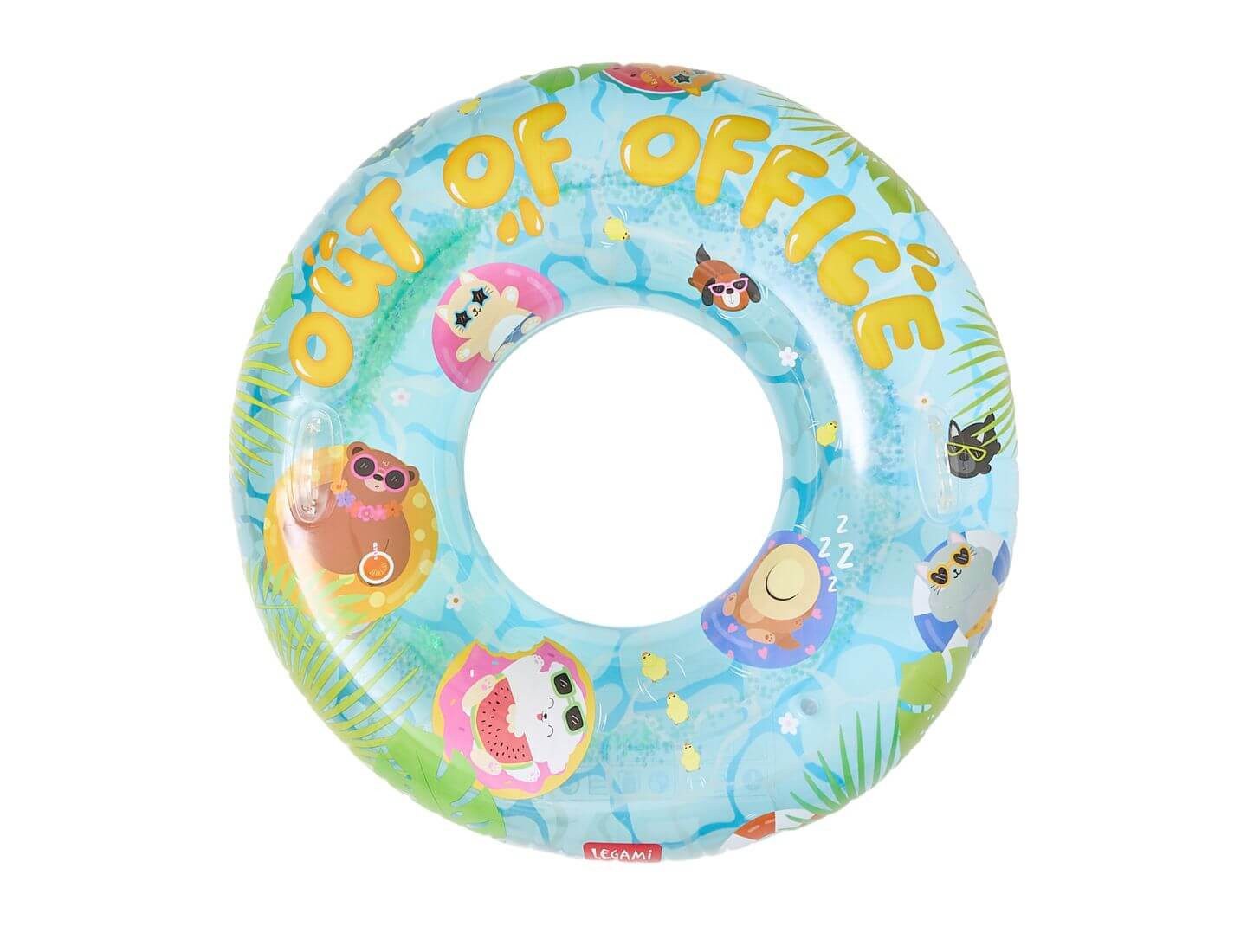 Legami Aufblasbare Schwimmfigur Maxi-Schwimmring Out of Office - Maxi Pool Ring