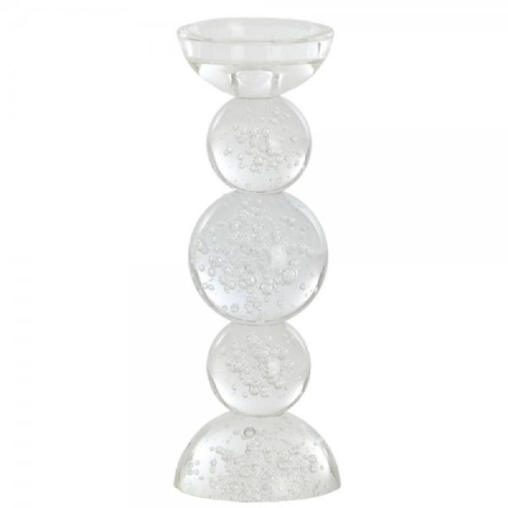 Light & Living Kerzenhalter Kerzenleuchter Itinga Glas Klar (26,5cm)
