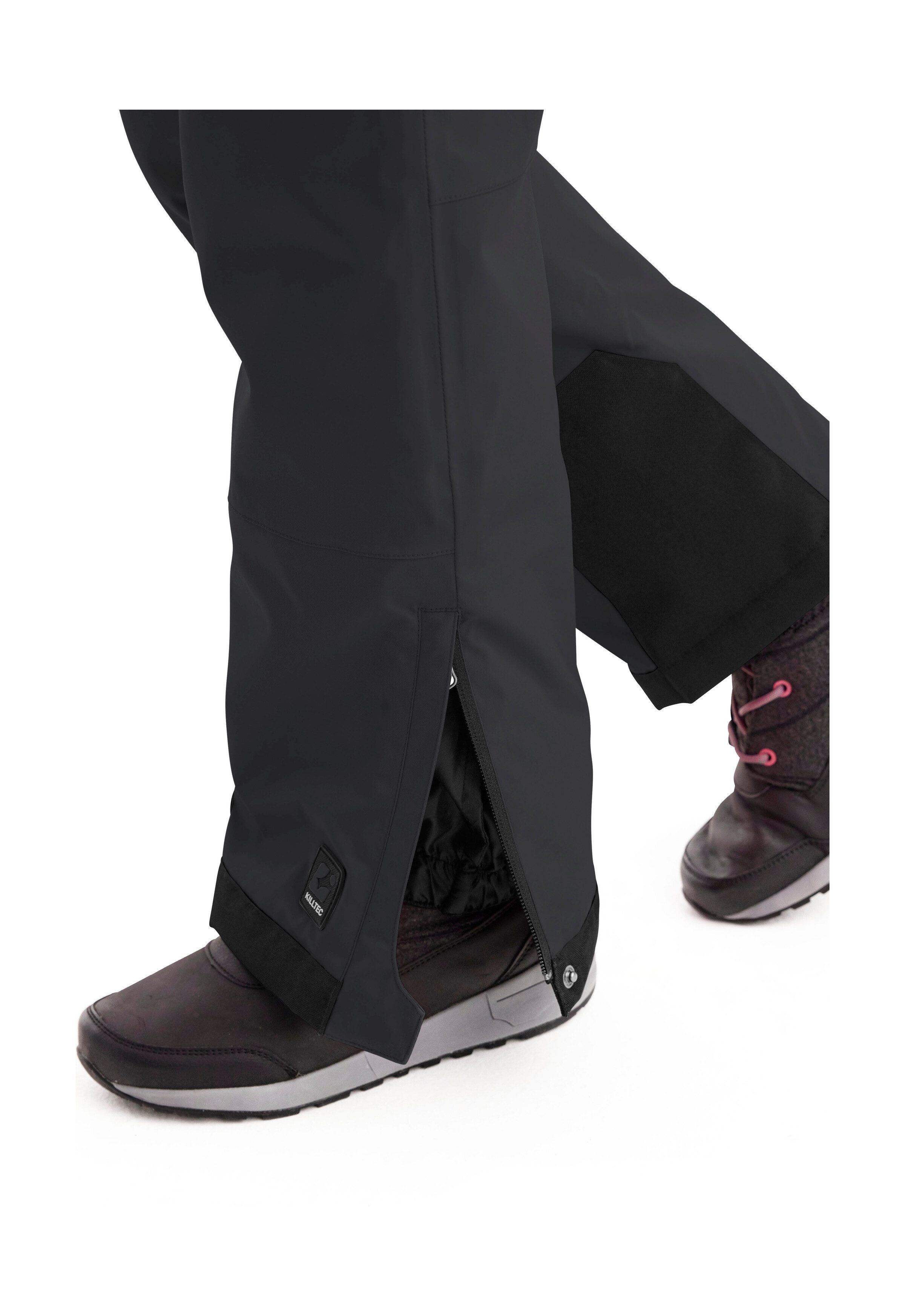Killtec Skihose Girls Skihose 242 Wasserdicht, atmungsaktiv, abnehmbare Träger, rutschfester Schneefang – Bild 5 von 5