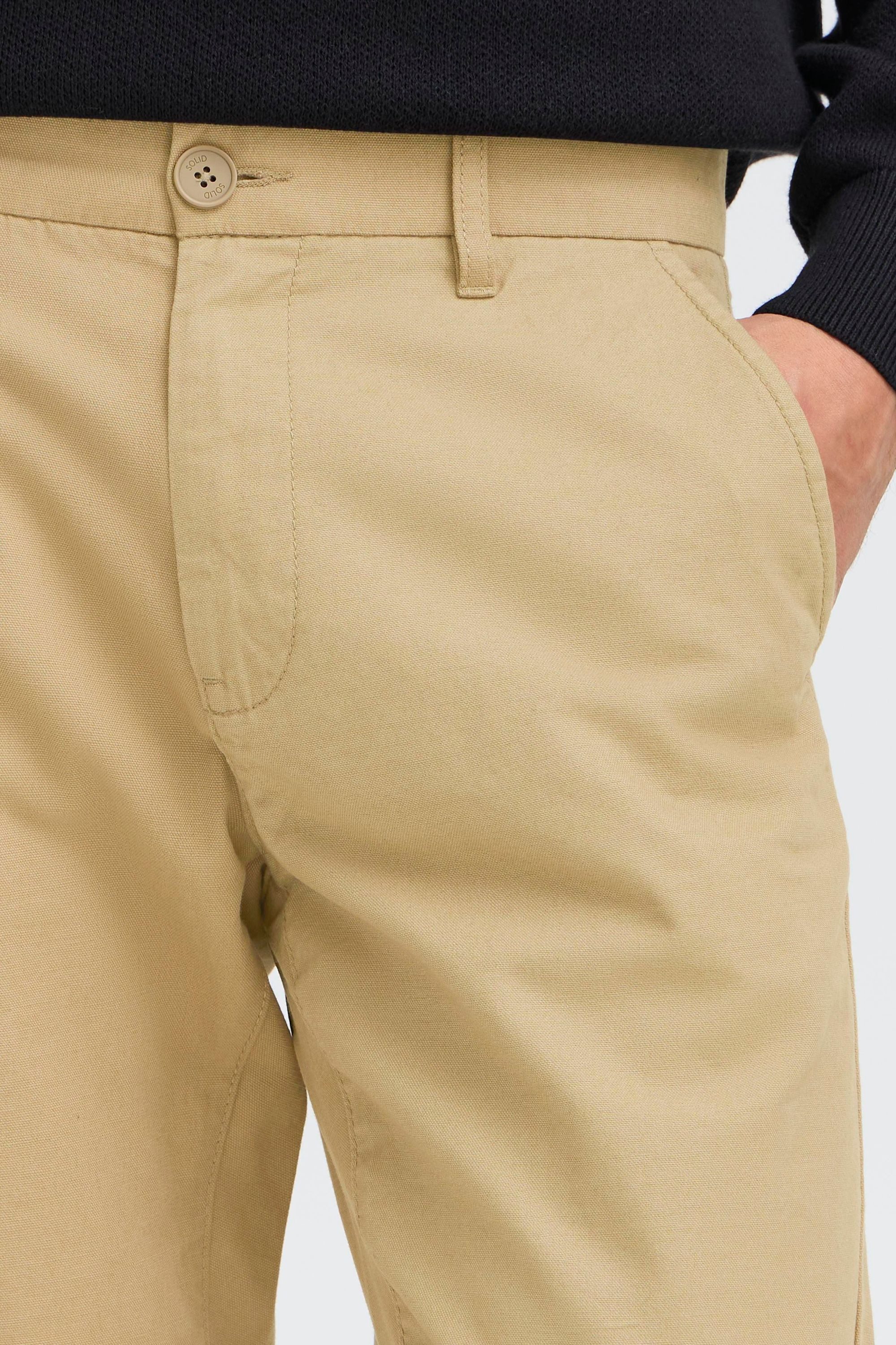 !Solid Chinohose SDCaden Stoffhose mit Gürtelschlaufen - Regular Fit