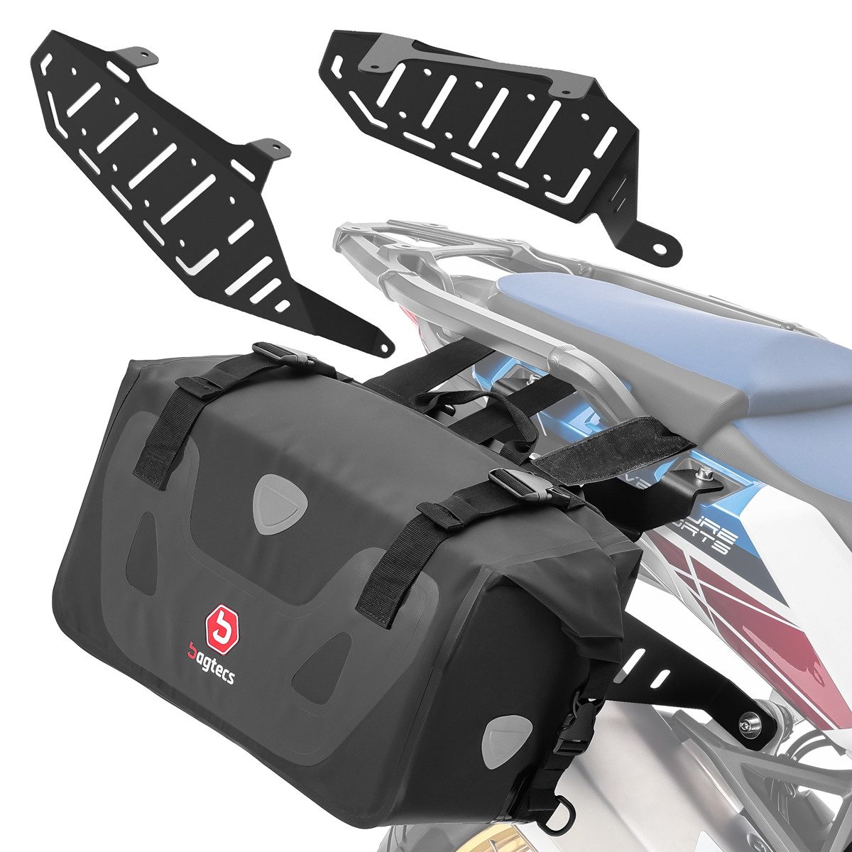 Reisetasche Set Satteltaschen RB25 + Seitenträger passend für Honda Africa Twin 11