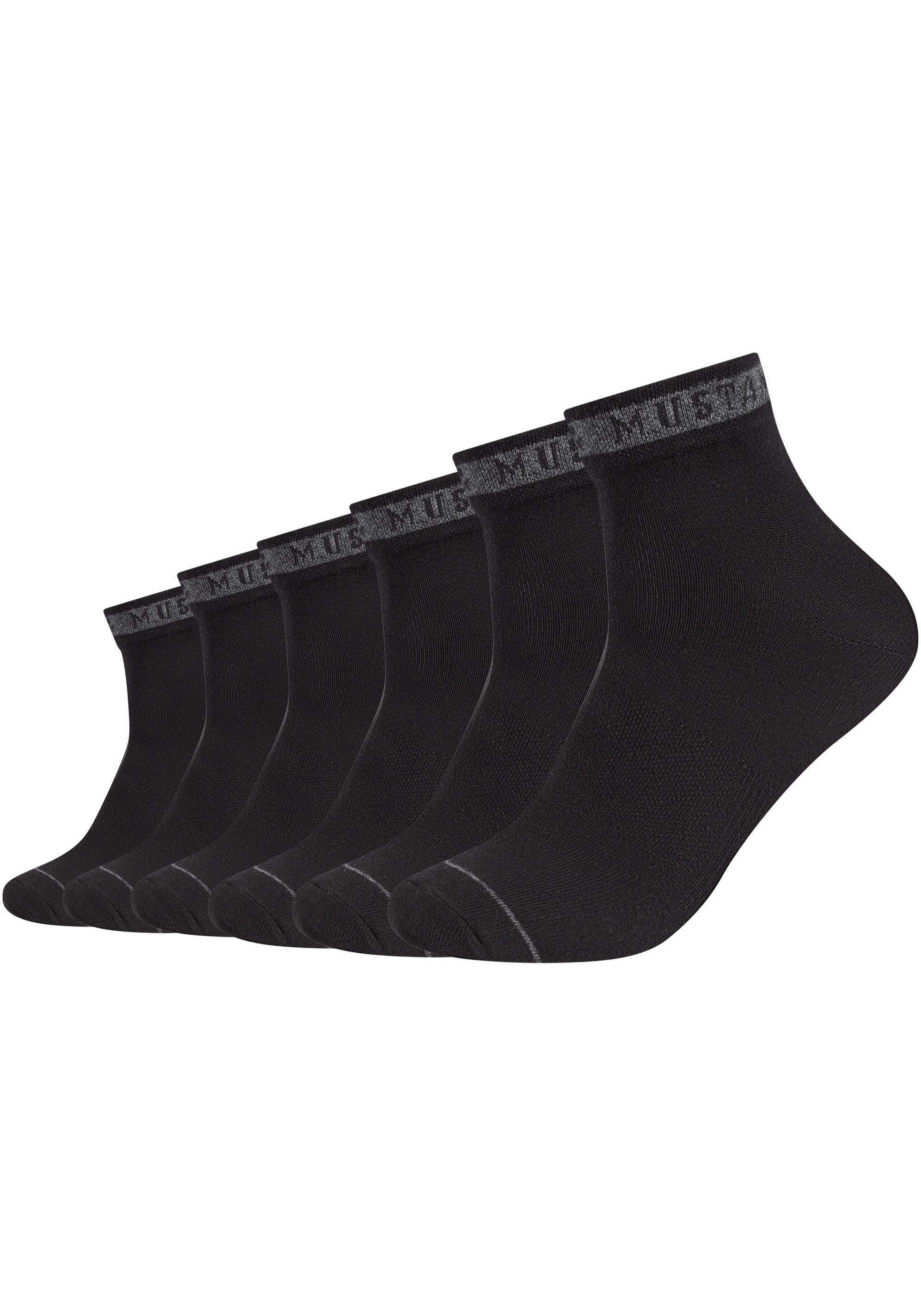 MUSTANG Kurzsocken casual (6-Paar) mit hohem günstig online kaufen