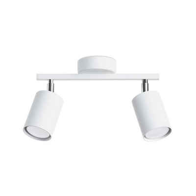 etc-shop LED Deckenspot, Deckenlampe Wohnzimmerlampe Deckenleuchte Spotleuchte Weiss