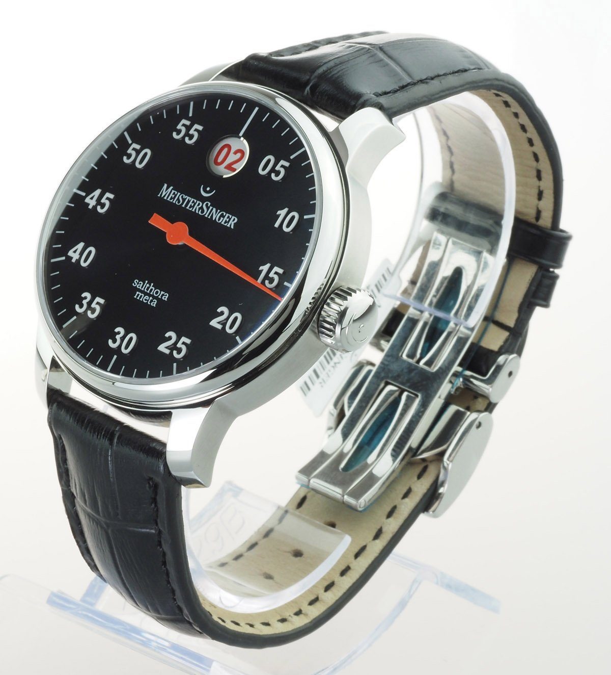 Uhr Einzeiger SALTHORA Einzeiger SAM907 Swiss META Uhr Herren Automatikuhr 43MM, Meistersinger Uhr Made