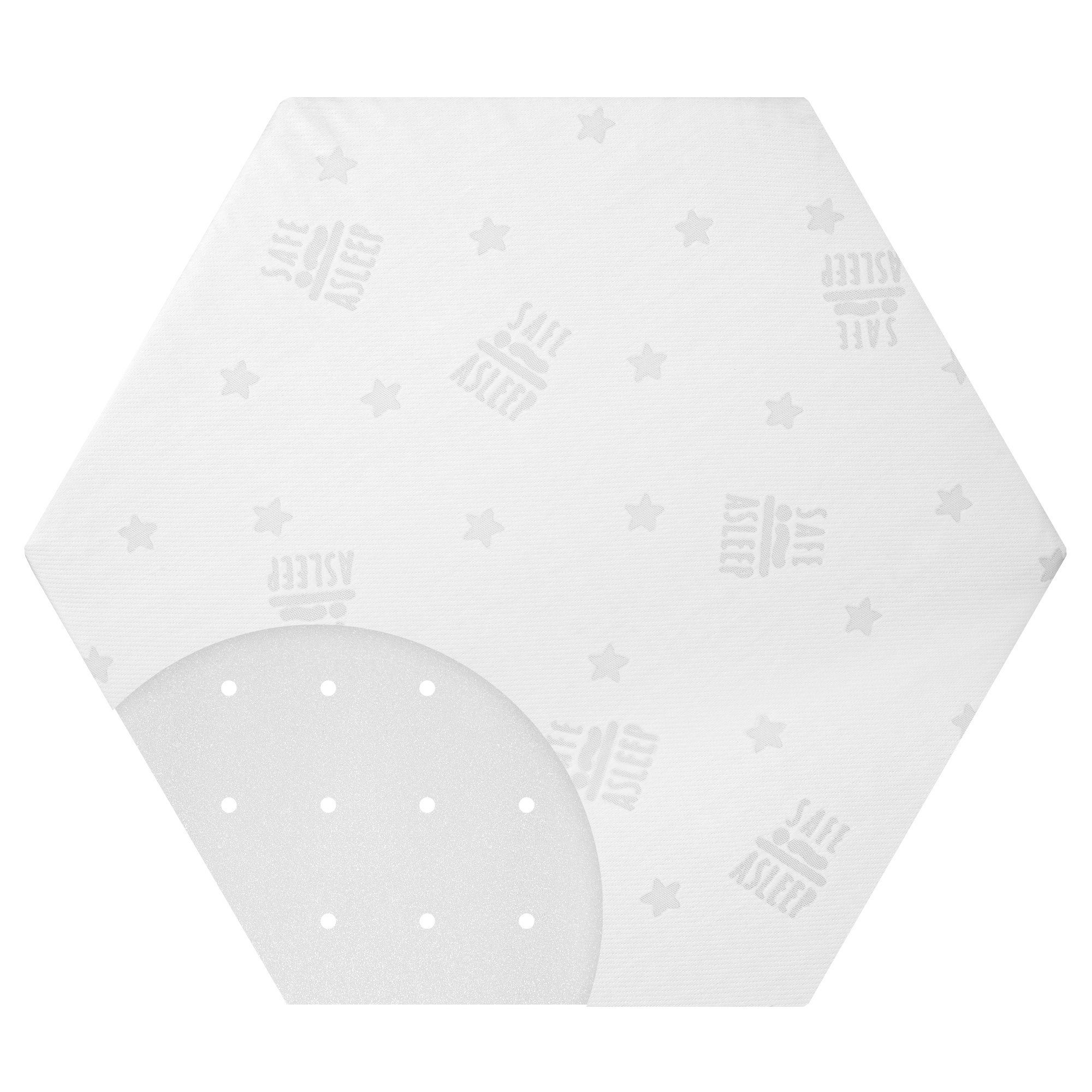 Laufgitter-Matratze safe asleep®, roba®, 4 cm günstig online kaufen