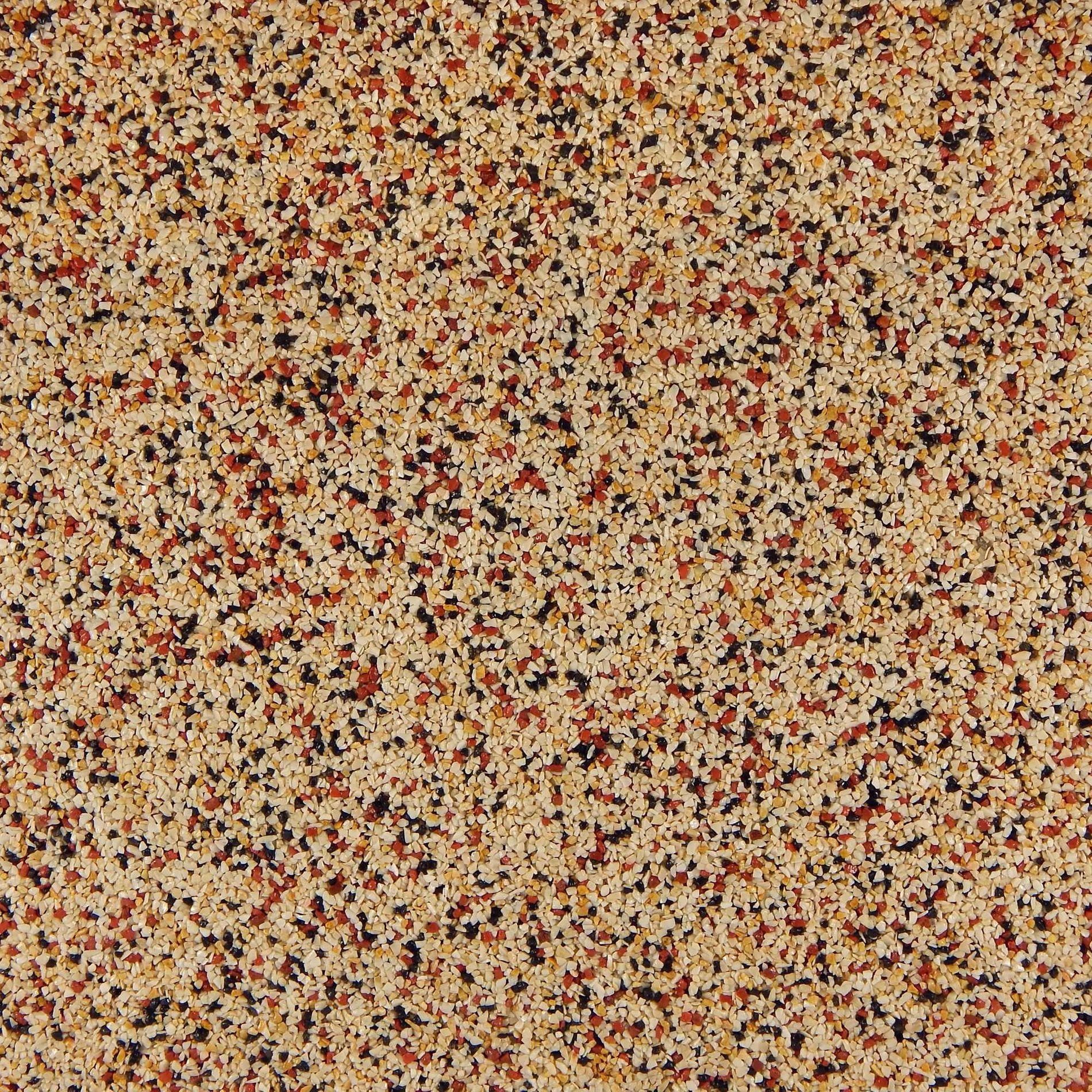 Terralith® Kunstharzputz Buntsteinputz Mosaikputz 2mm -15 kg- BSP76 (Eimer, Verarbeitungsfertig) Dekorationsputz aus Marmor-Granulat bzw. eingefärbter Körnung